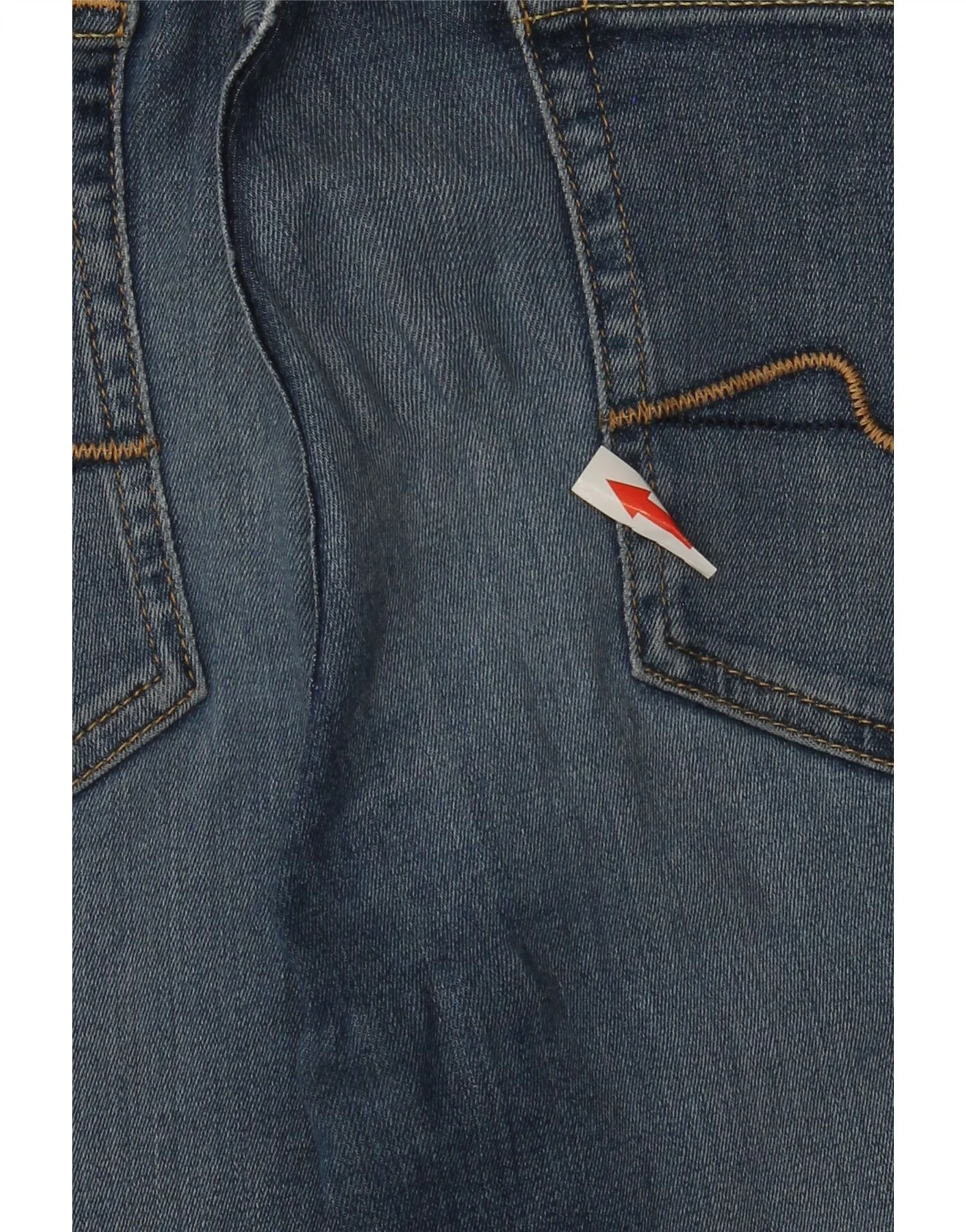 7 For All Mankind Womens Flared Jeans W27 L34 Blue - Image 3