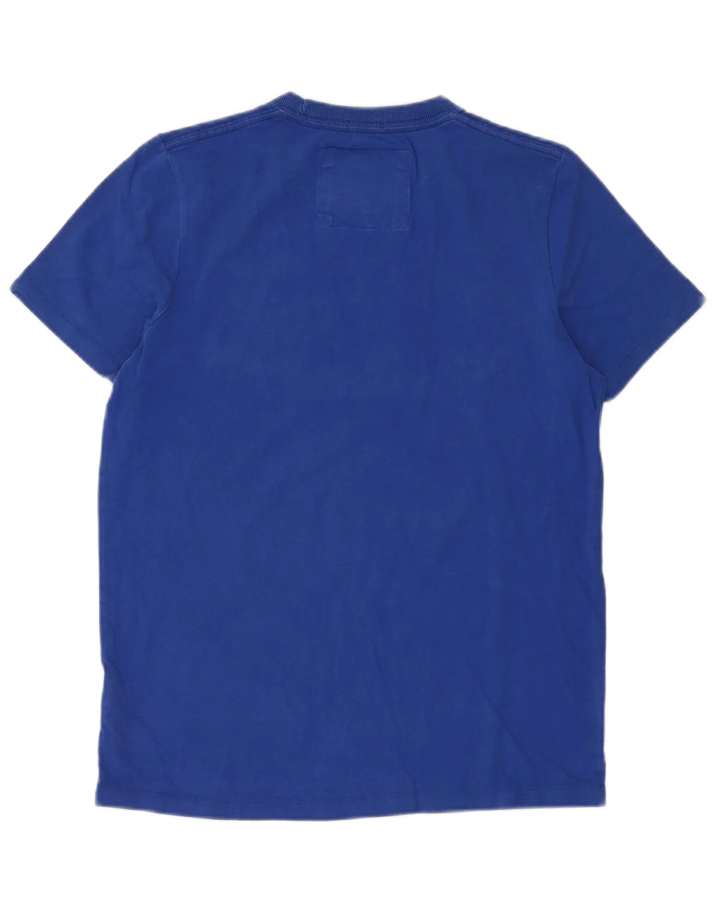 Abercrombie & Fitch Mens Muscle Graphic T-Shirt Top Medium Blue Cotton - Image 2
