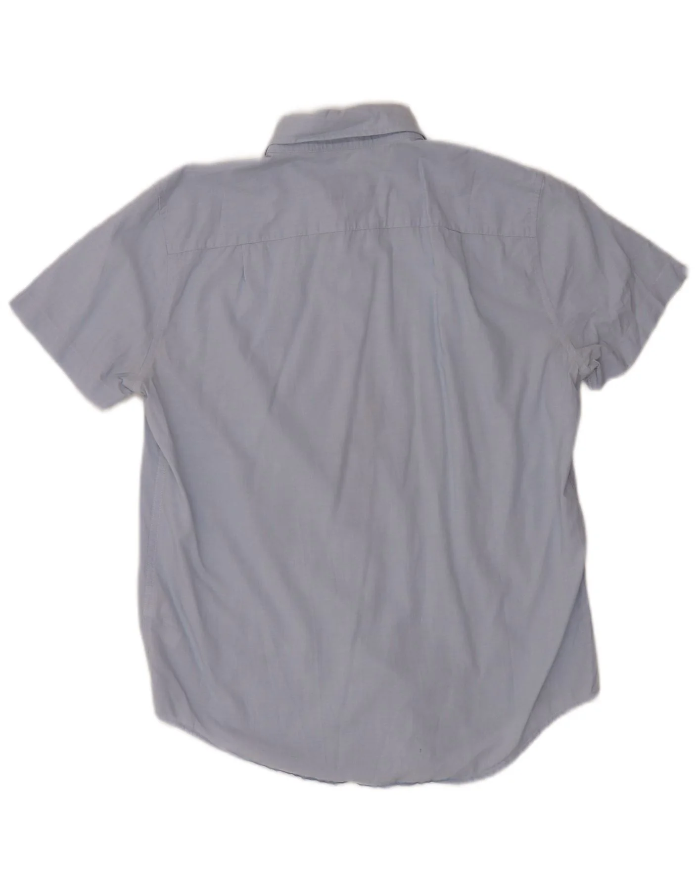 Abercrombie & Fitch Mens Muscle Short Sleeve Shirt Small Blue Cotton - Image 2