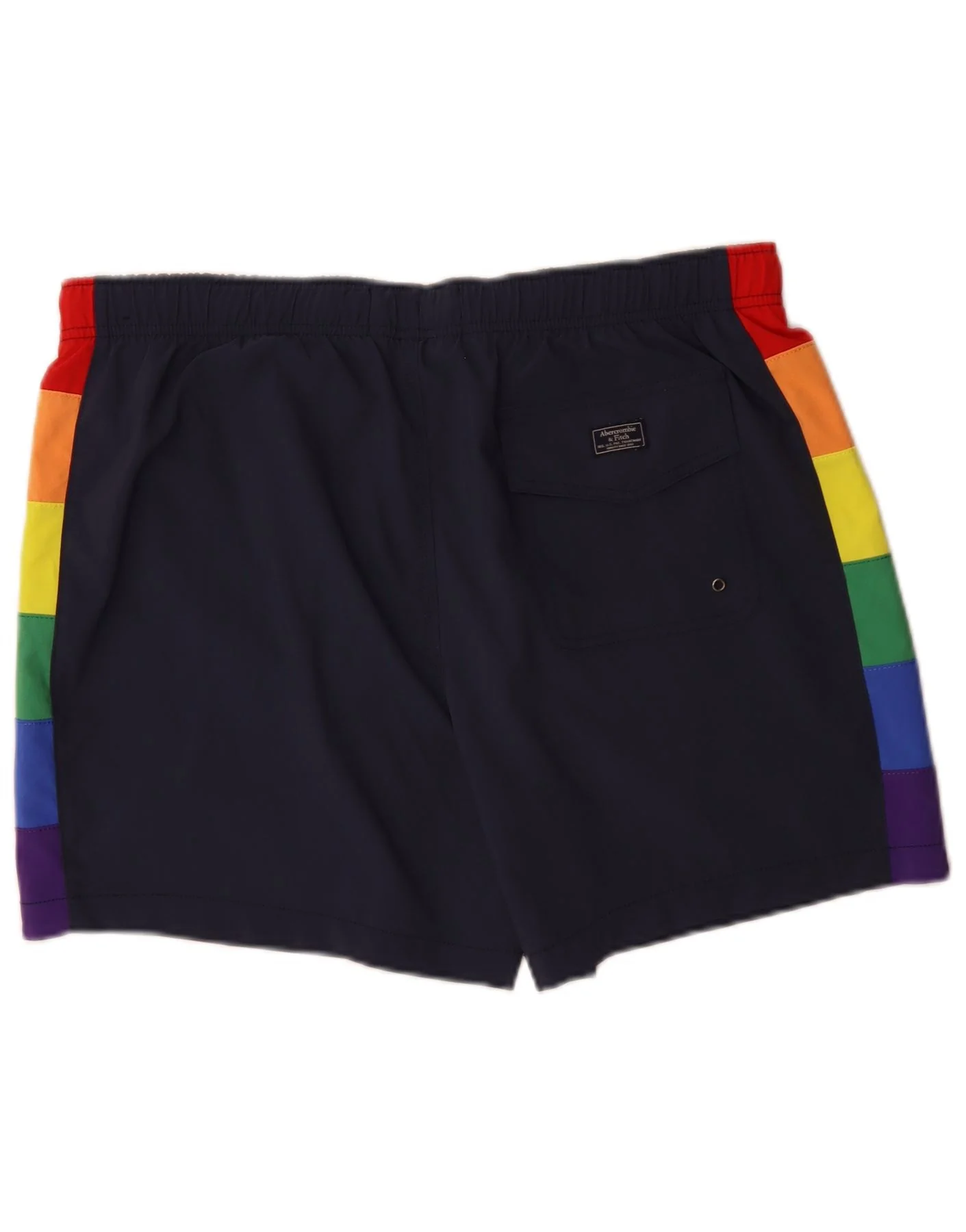 Abercrombie & Fitch Mens Swimming Shorts XL Blue Colourblock Sports - Image 2