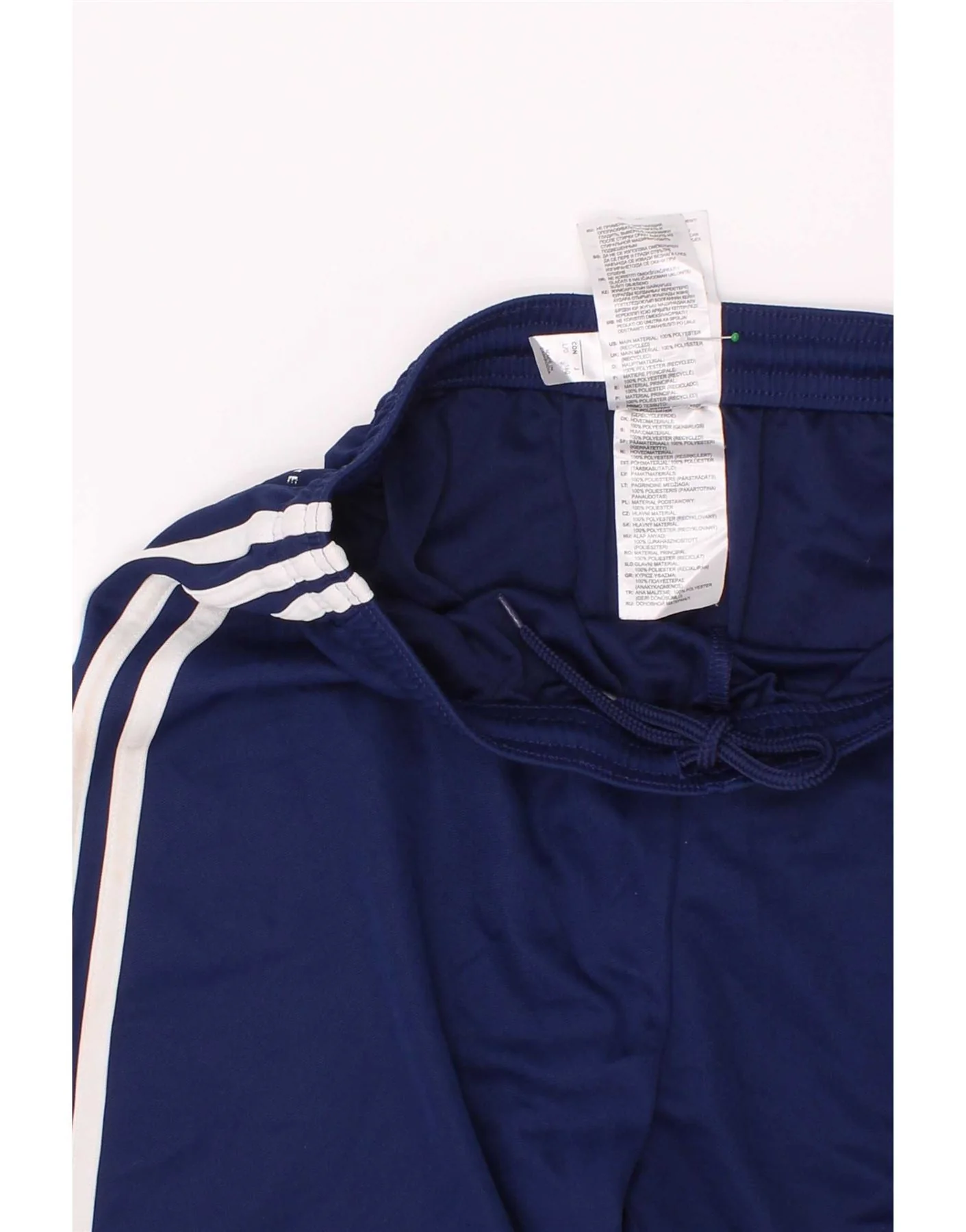 Adidas Boys Aeroready Sport Shorts 13-14 Years Navy Blue Polyester - Image 3