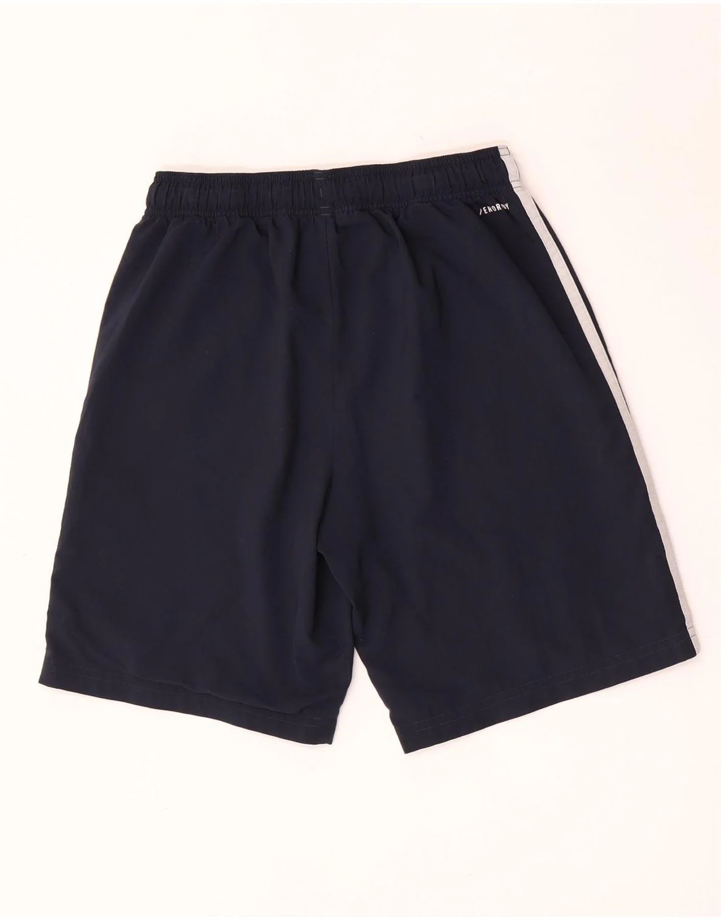 Adidas Boys Aeroready Sport Shorts 13-14 Years Navy Blue Polyester - Image 2