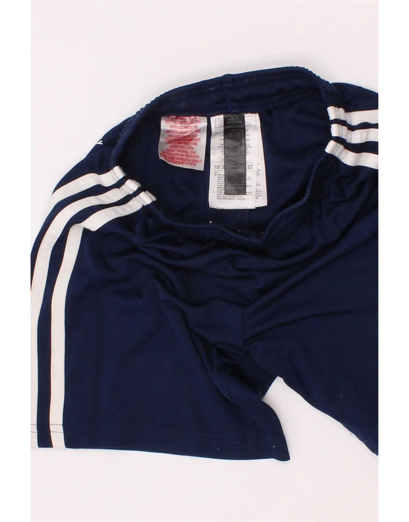 Adidas Boys Aeroready Sport Shorts 5-6 Years Navy Blue Polyester - Image 5