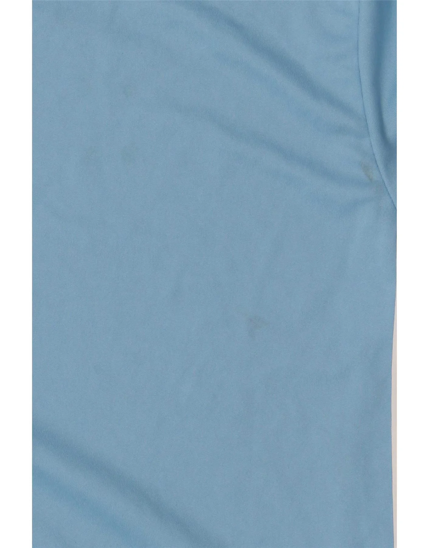 Adidas Boys Aeroready T-Shirt Top 9-10 Years Blue Colourblock Polyester - Image 3