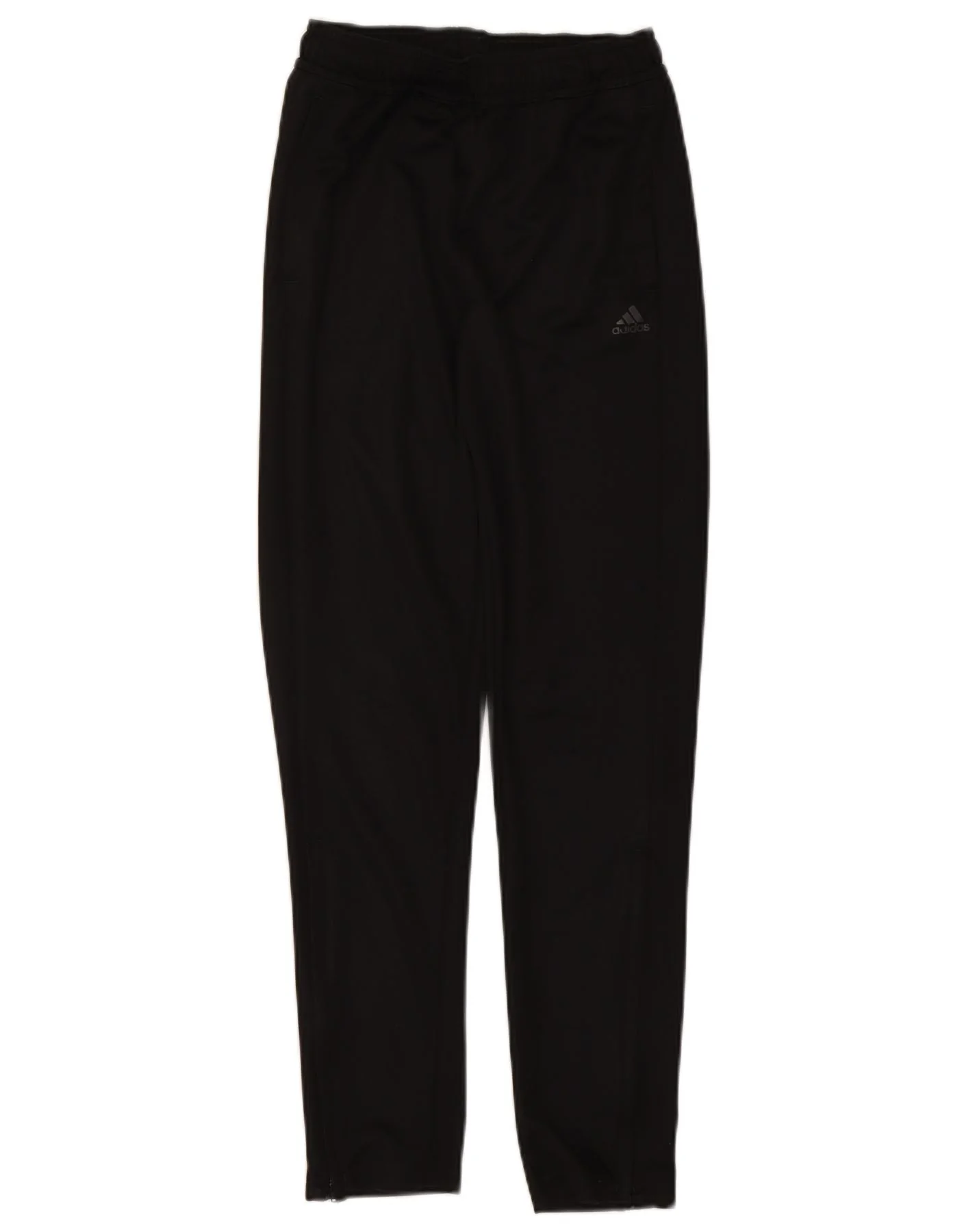 Adidas Boys Aeroready Tracksuit Trousers 13-14 Years Black Polyester