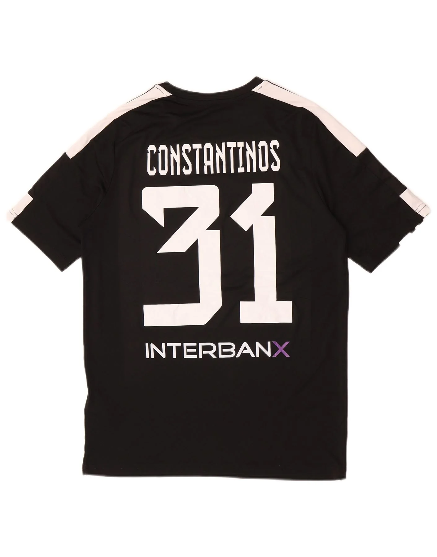 Adidas Boys Aris Limassol FC. Graphic T-Shirt Top 15-16 Years Black - Image 2