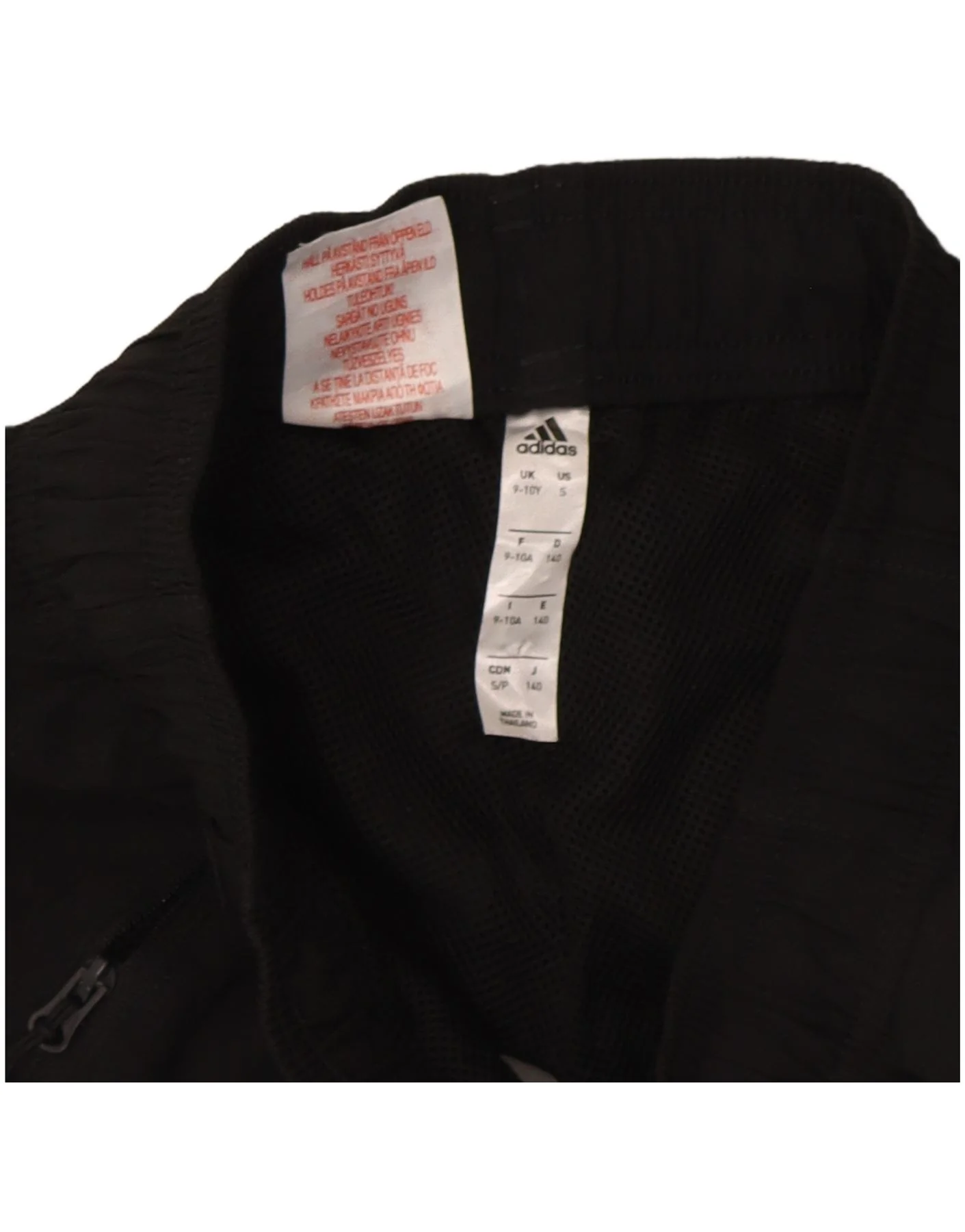Adidas Boys Bermuda Sport Shorts 9-10 Years Black Polyester - Image 3