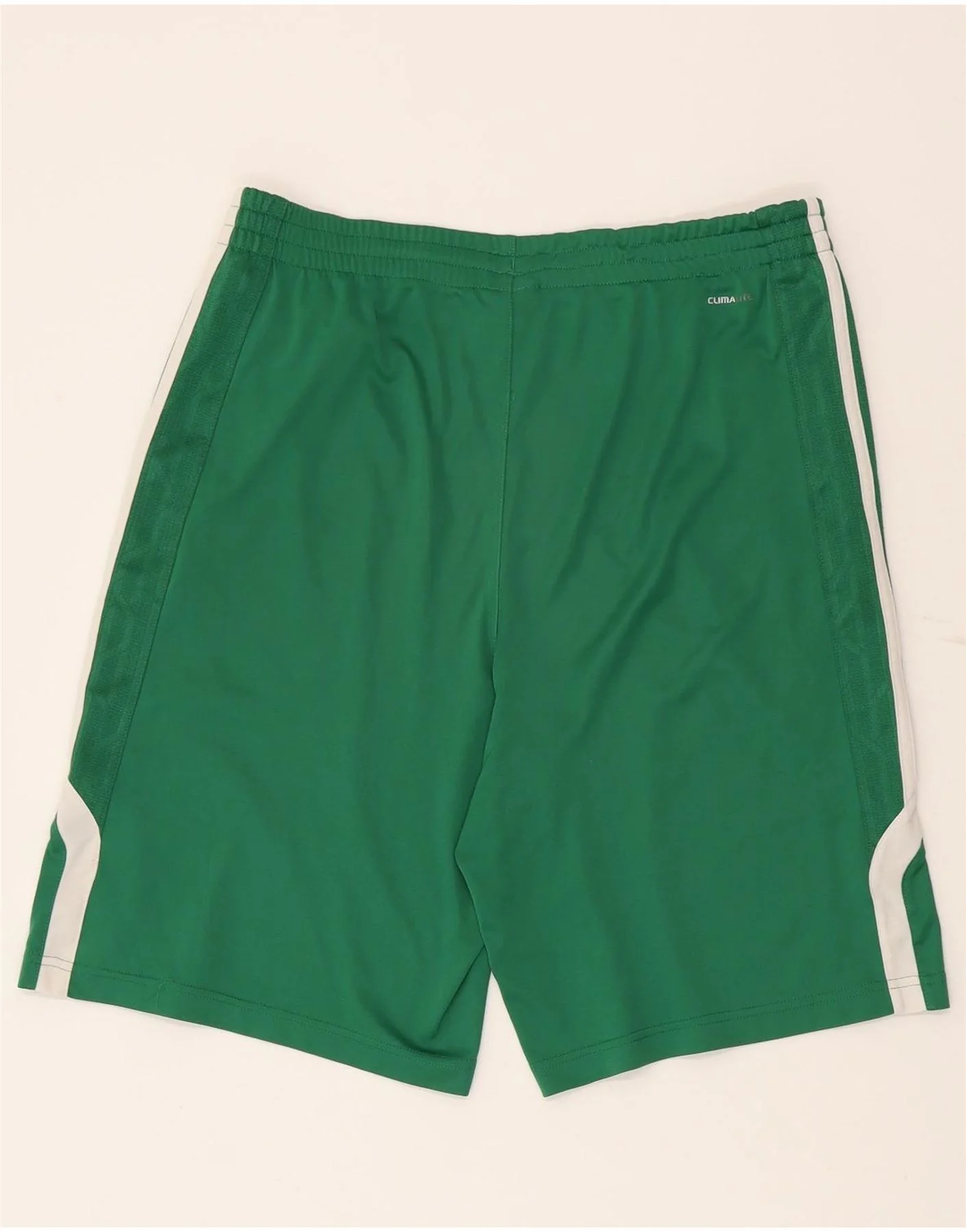 Adidas Boys Celtics Sport Shorts 15-16 Years Green Colourblock Polyester - Image 2