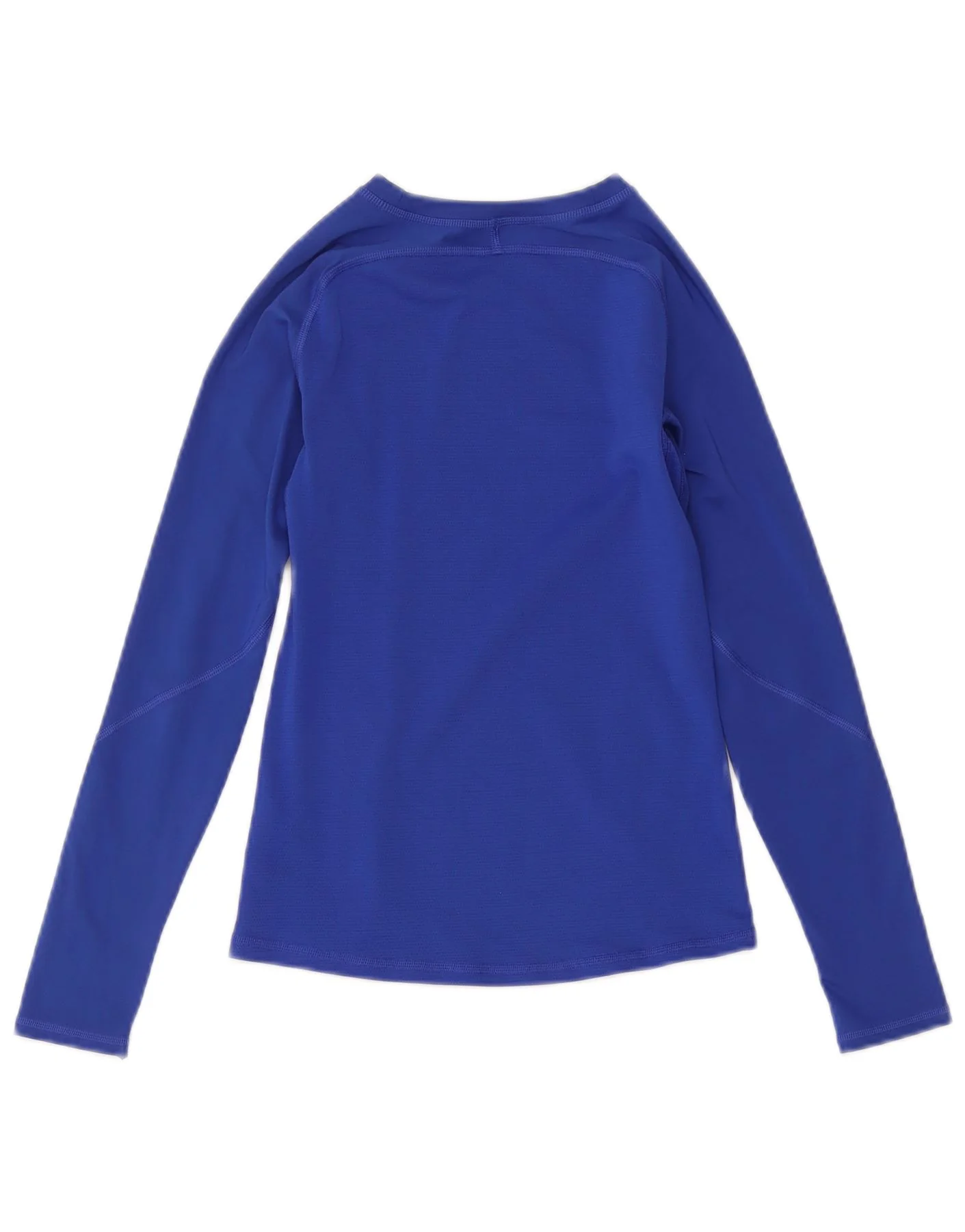 Adidas Boys Climacool Top Long Sleeve 11-12 Years Blue Polyester - Image 2