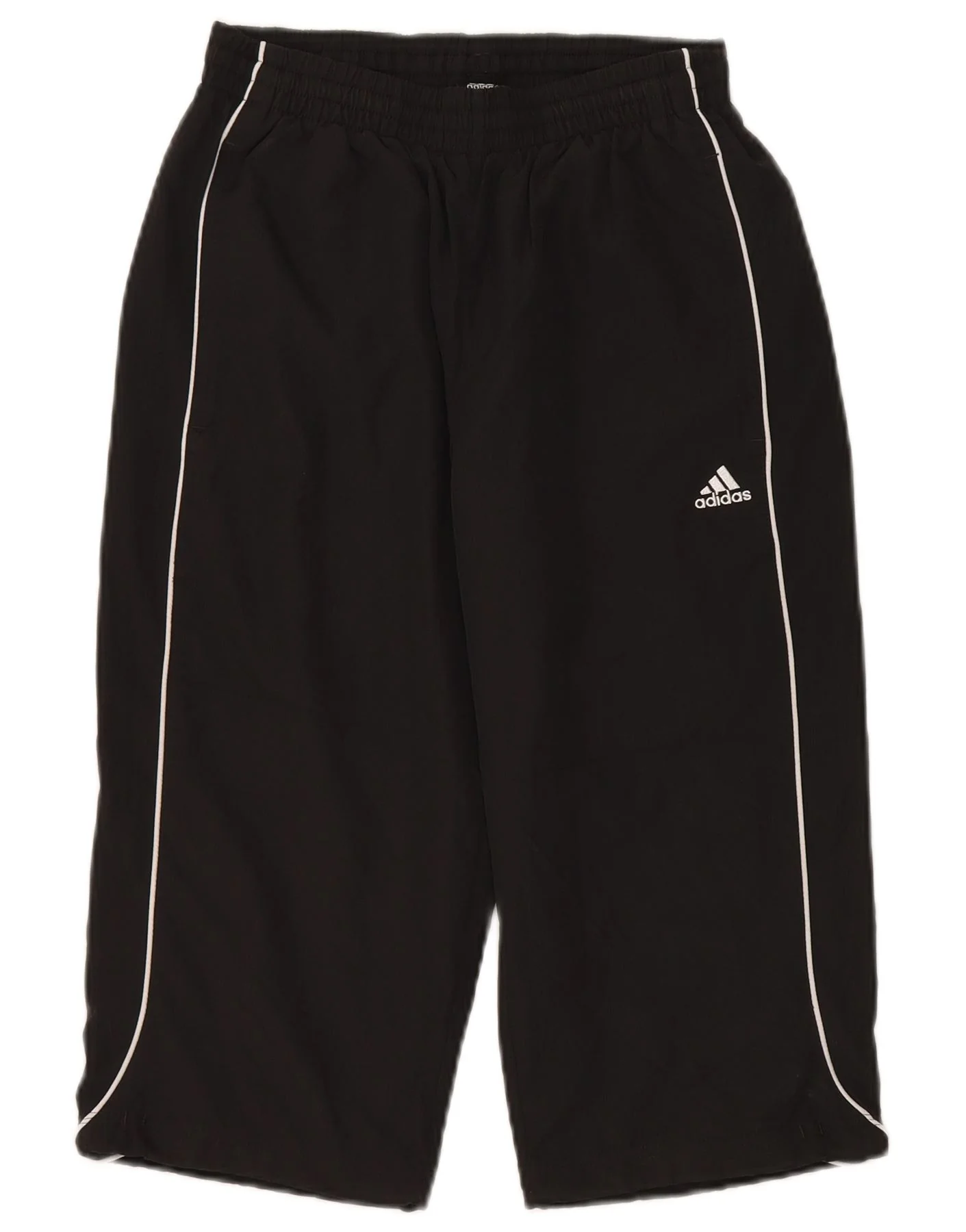 Adidas Boys Climalite Bermuda Sport Shorts 15-16 Years Black Polyester