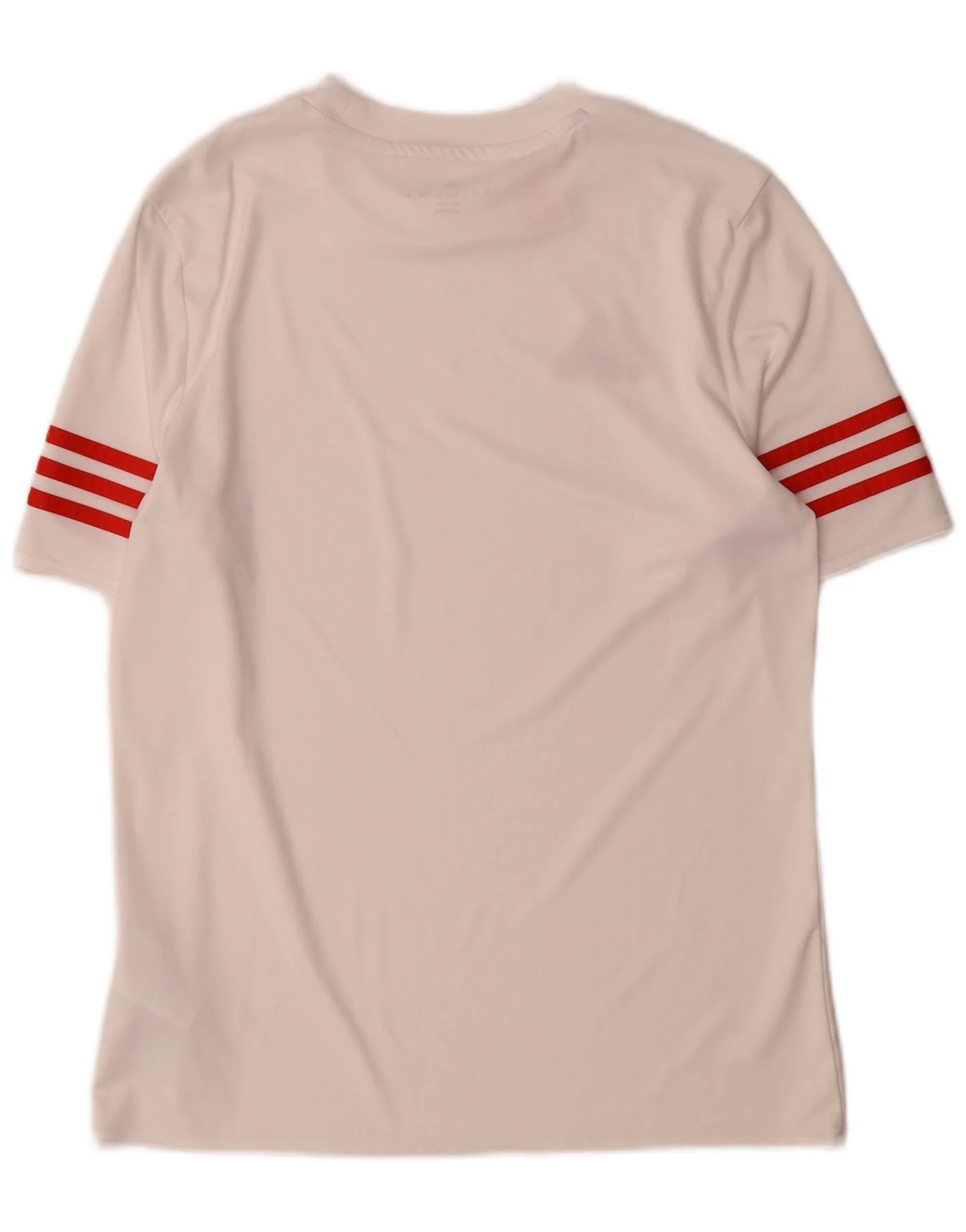 Adidas Boys Climalite T-Shirt Top 13-14 Years XL White Polyester - Image 2