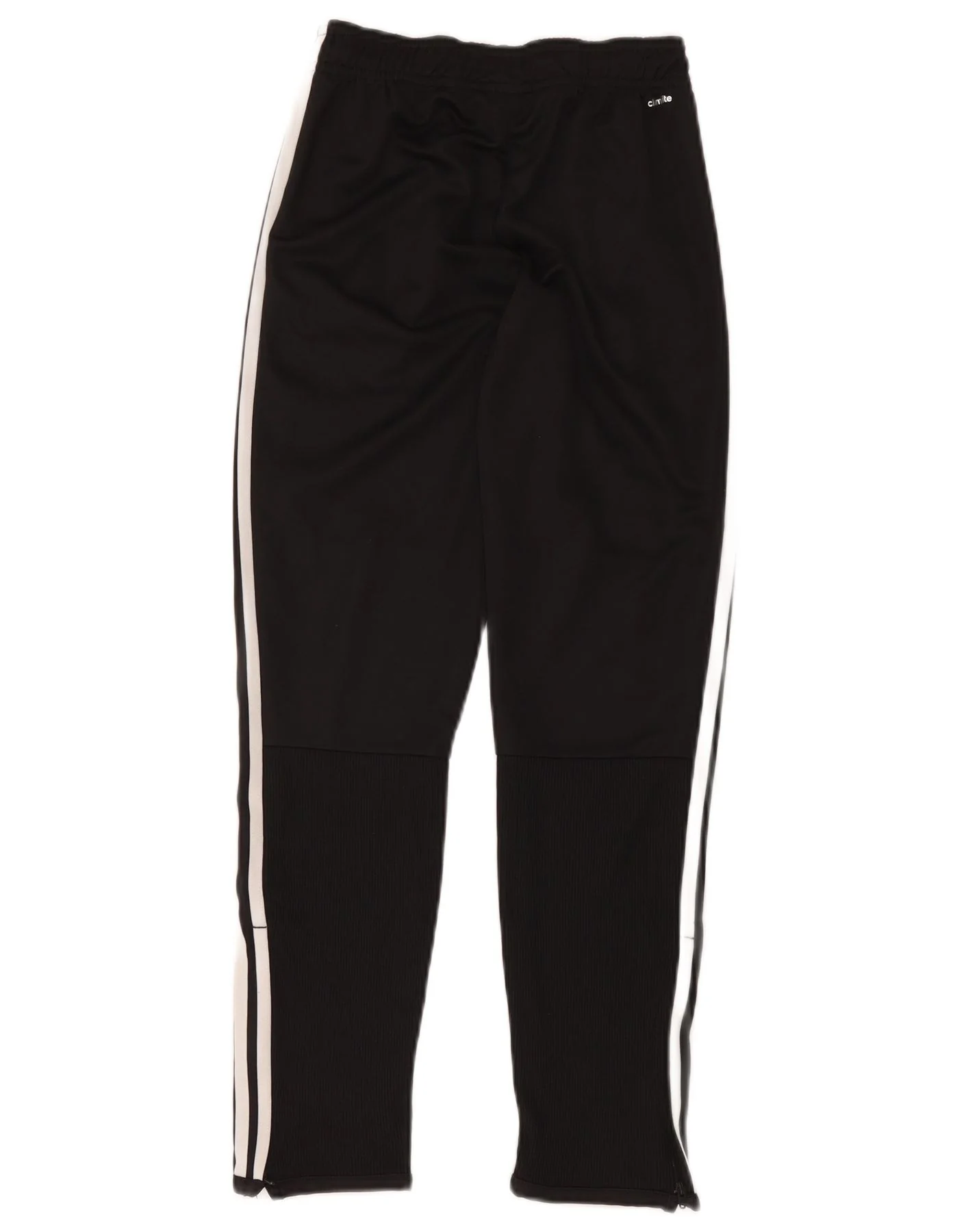 Adidas Boys Climalite Tracksuit Trousers 11-12 Years Black Polyester - Image 2