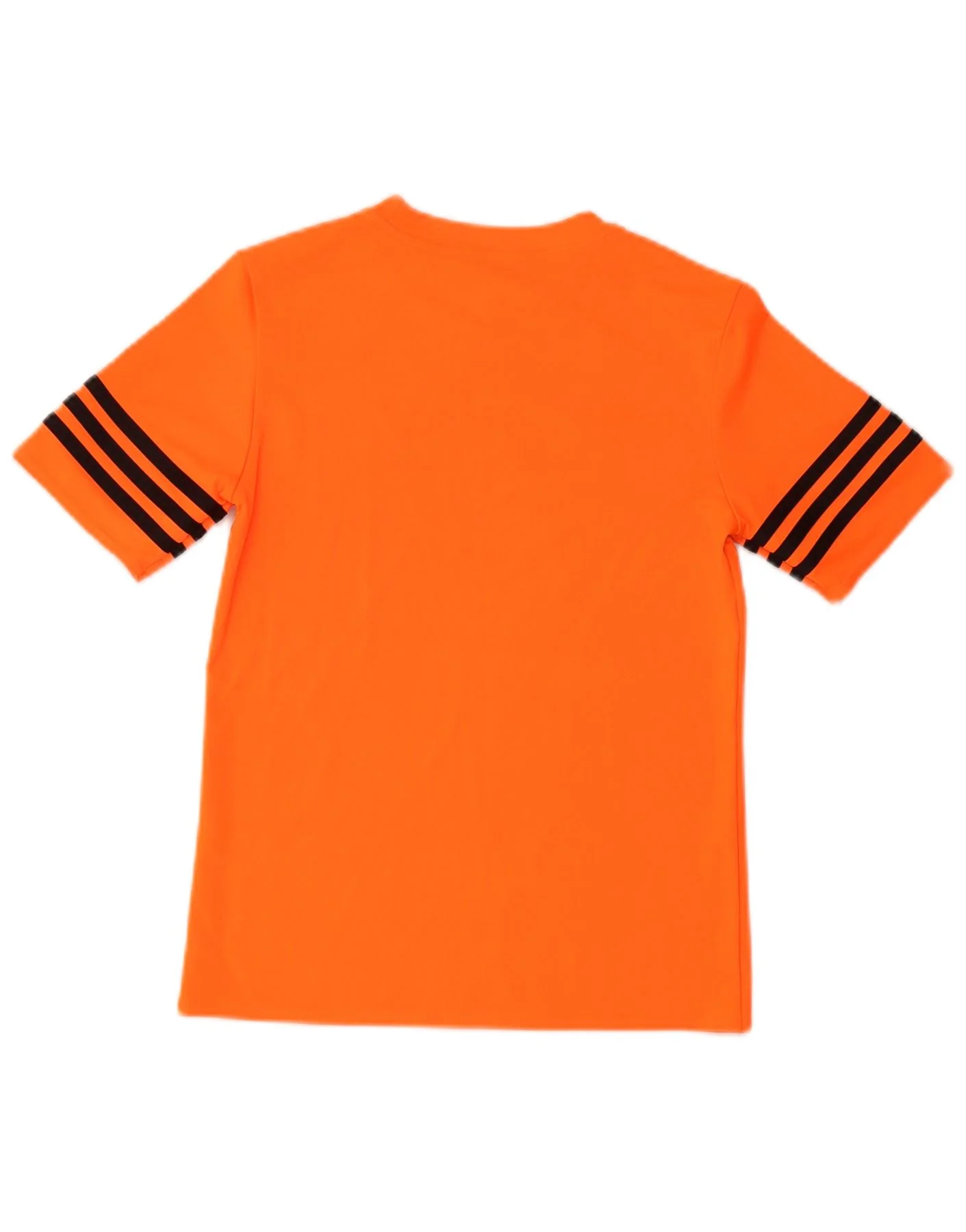 Adidas Boys Graphic T-Shirt Top 11-12 Years Large Orange Sports - Image 2