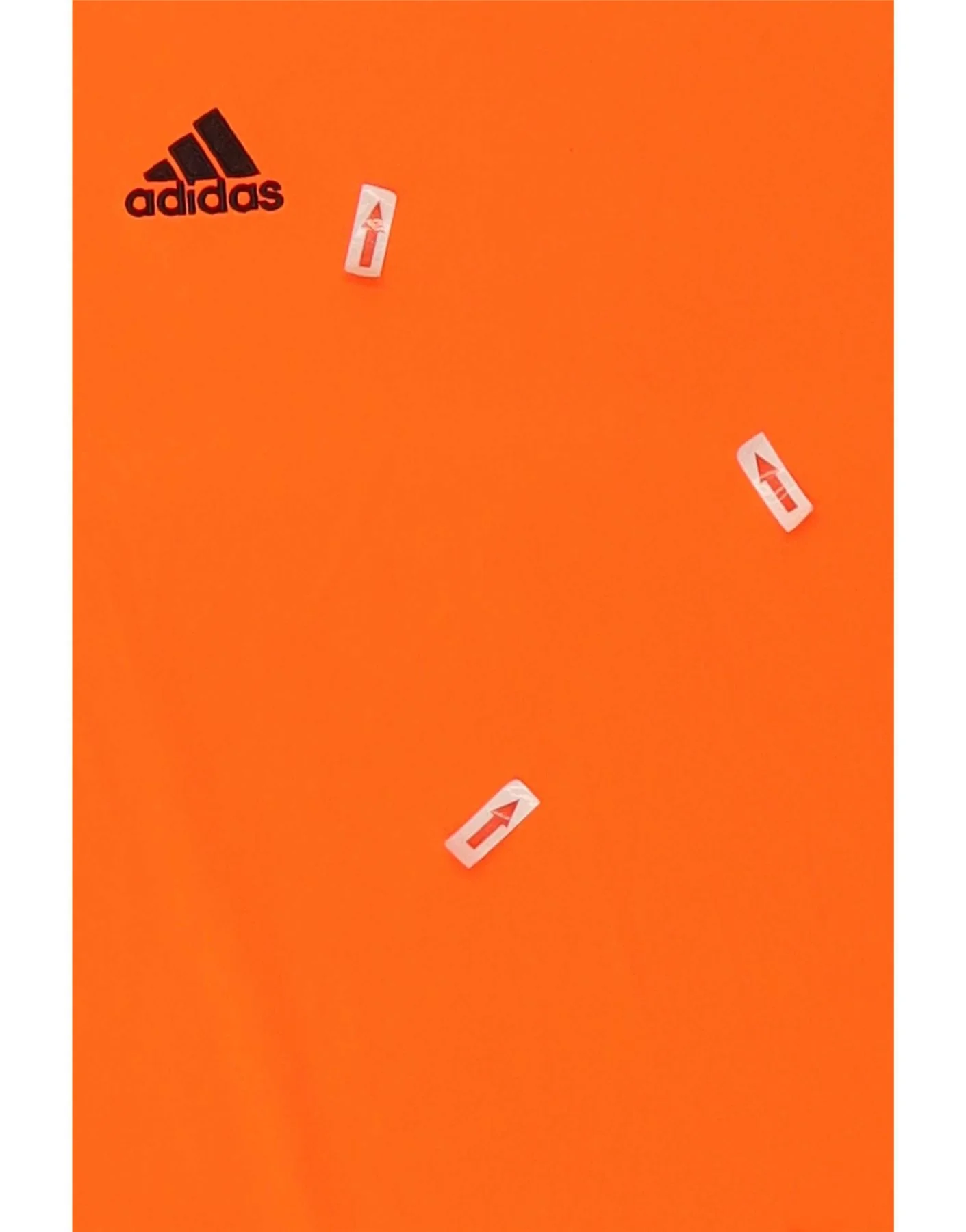 Adidas Boys Graphic T-Shirt Top 11-12 Years Large Orange Sports - Image 3
