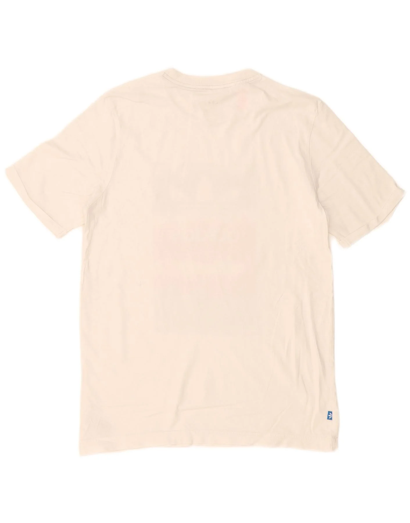 Adidas Boys Graphic T-Shirt Top 15-16 Years White Cotton - Image 2