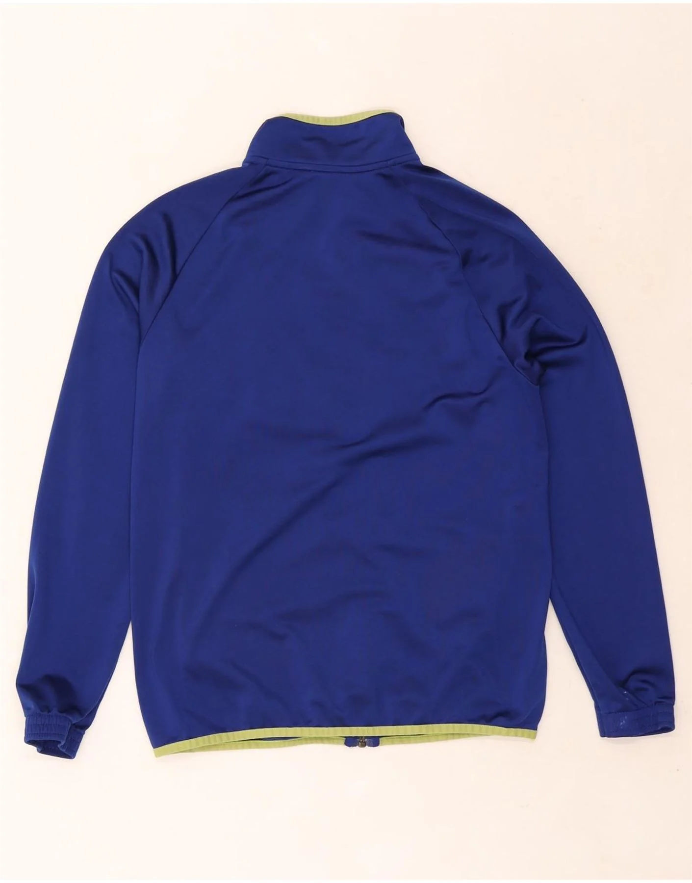 Adidas Boys Graphic Tracksuit Top Jacket 13-14 Years Blue - Image 2