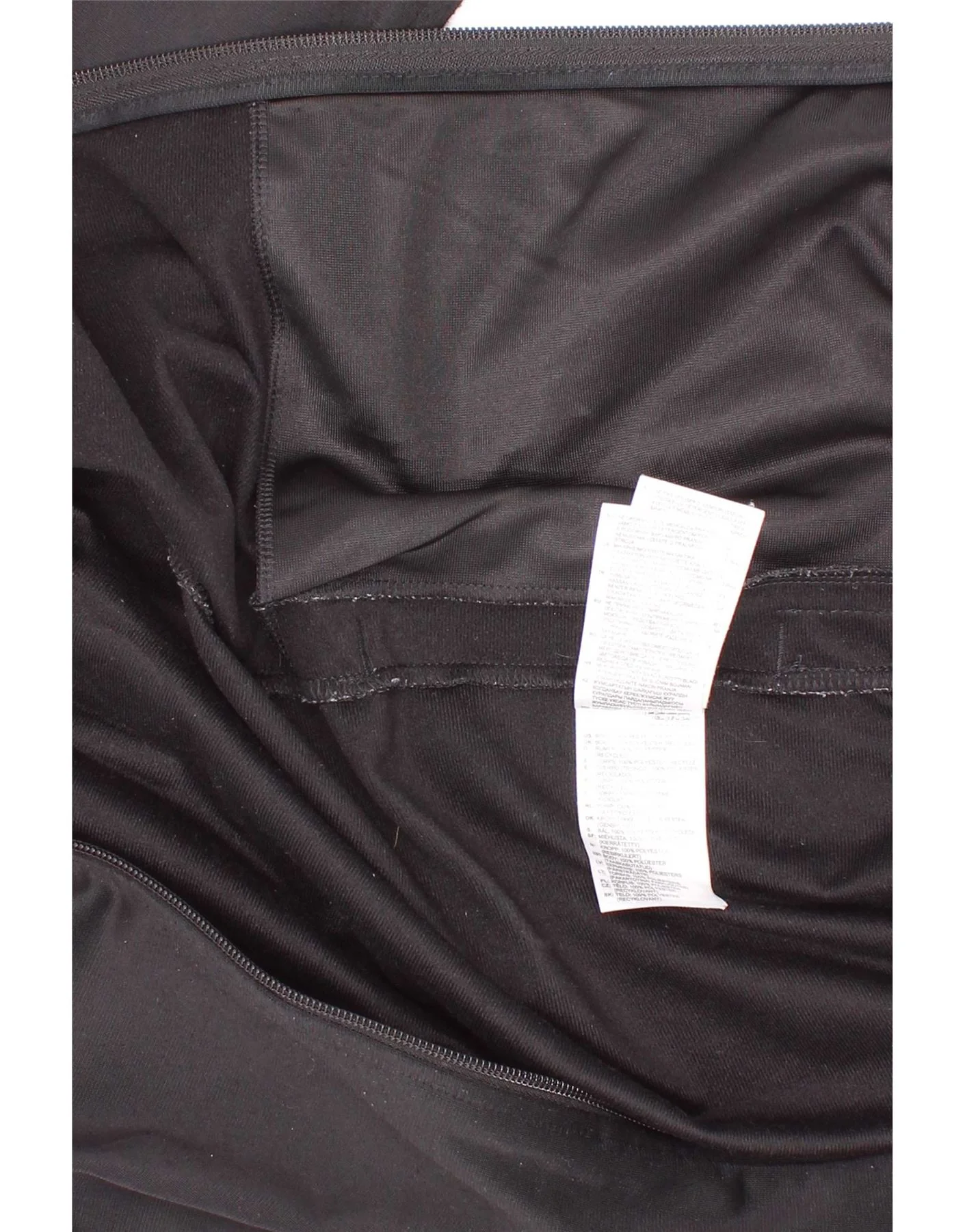 Adidas Boys Graphic Tracksuit Top Jacket 9-10 Years Black Polyester - Image 4