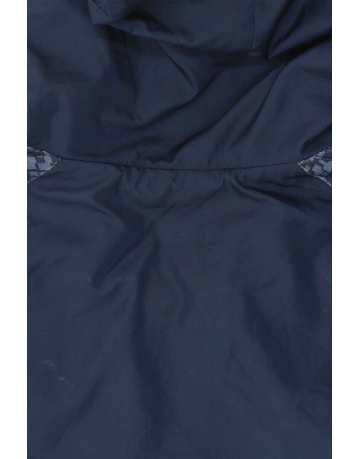 Adidas Boys Hooded Tracksuit Top Jacket 13-14 Years Navy Blue Polyester - Image 4