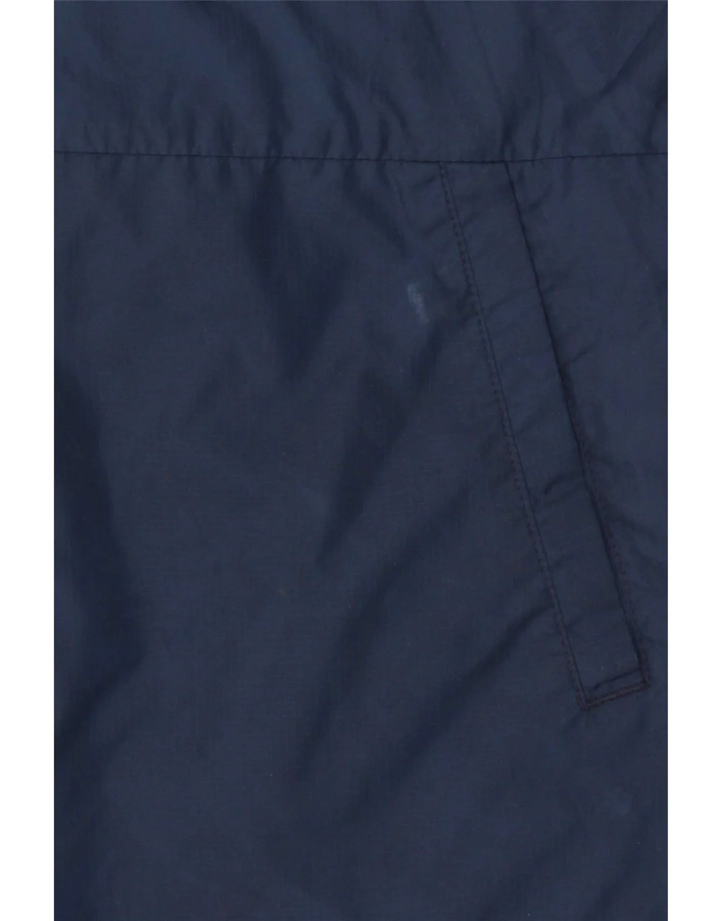 Adidas Boys Hooded Tracksuit Top Jacket 13-14 Years Navy Blue Polyester - Image 6