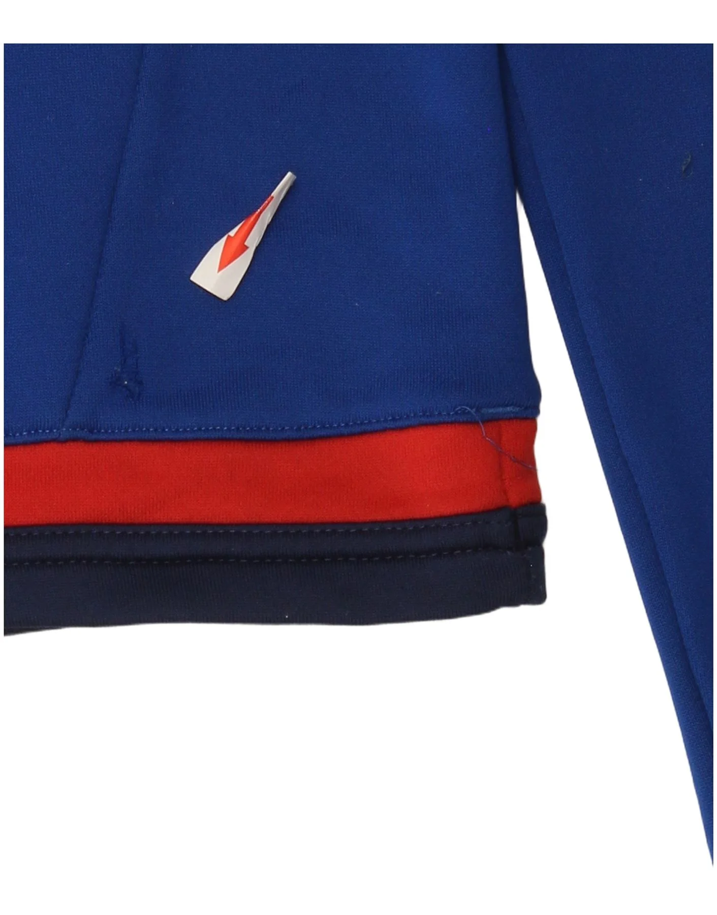 Adidas Boys Manchester United Graphic Sweatshirt Jumper 13-14 Years Blue - Image 3