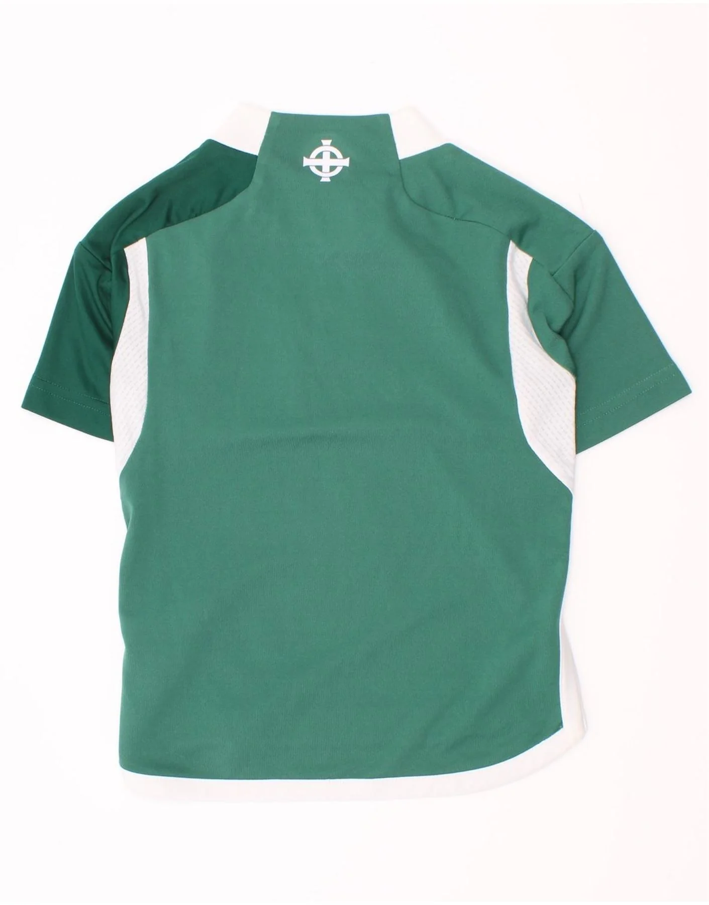 Adidas Boys Northern Ireland Schools T-Shirt Top 3-4 Years Green - Image 2