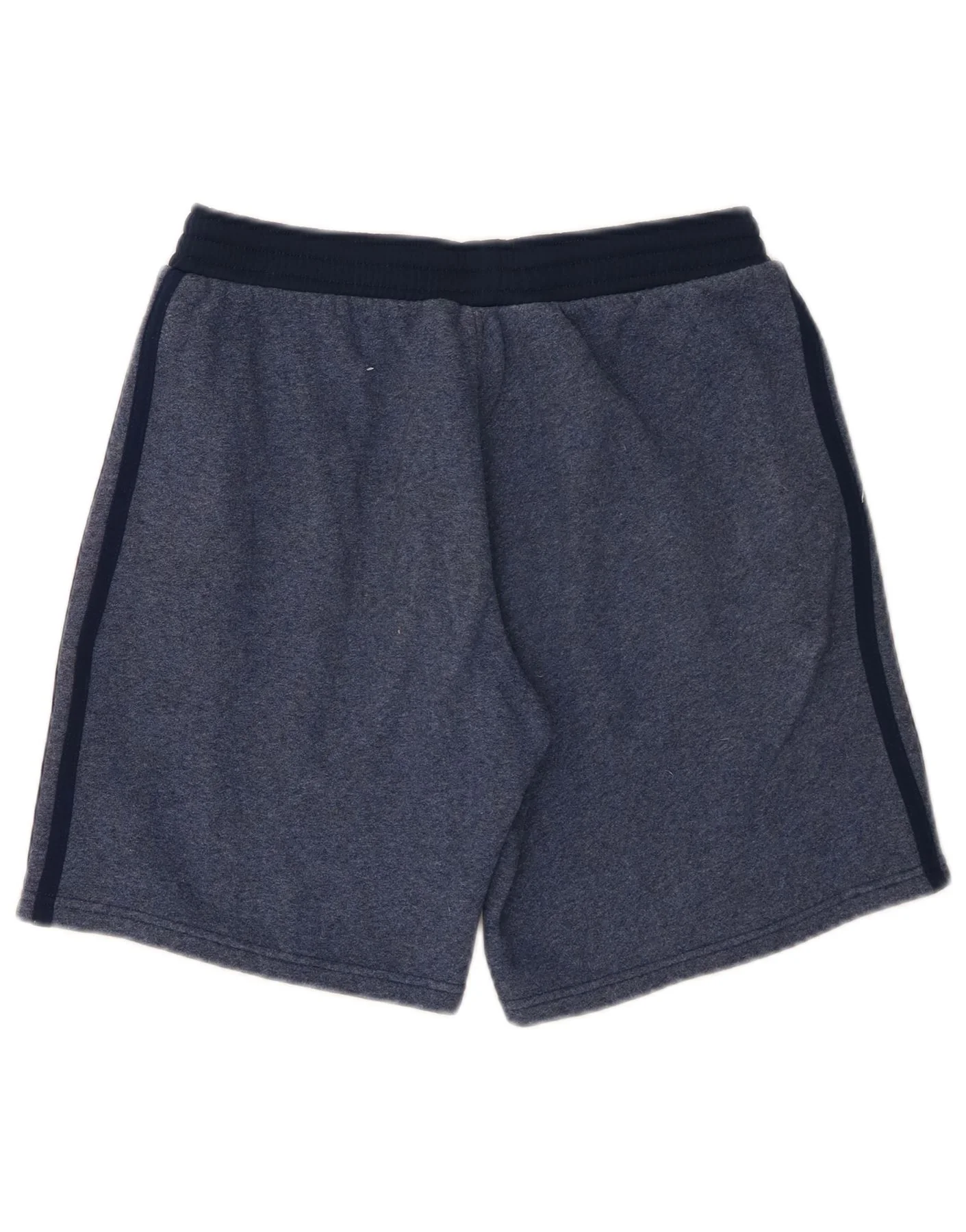 Adidas Boys Sport Shorts 13-14 Years Navy Blue Flecked Cotton - Image 2
