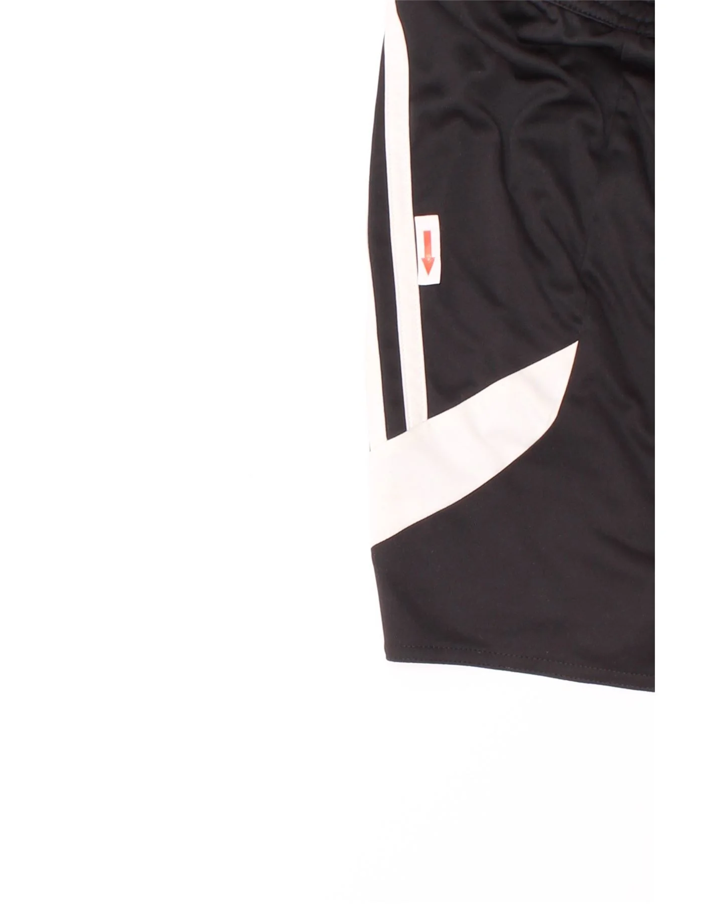 Adidas Boys Sport Shorts 9-10 Years Medium Black Colourblock Polyester - Image 3