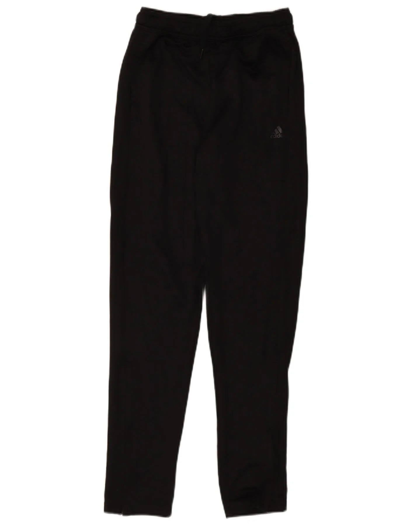 Adidas Boys Tracksuit Trousers 13-14 Years Black Polyester