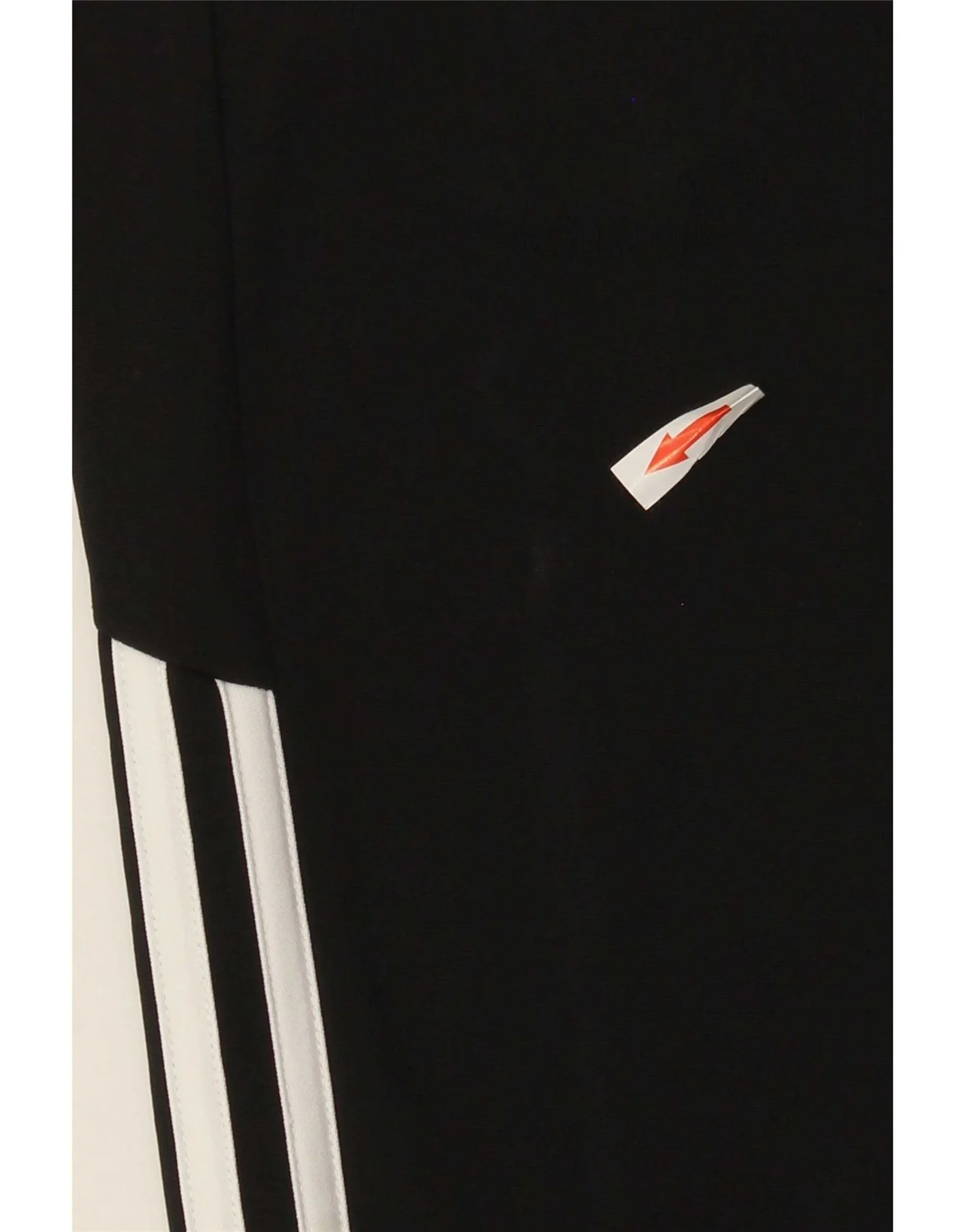 Adidas Boys Tracksuit Trousers 9-10 Years Black Polyester - Image 3