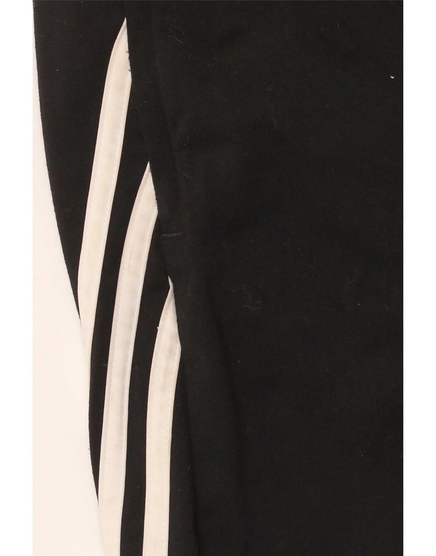 Adidas Boys Tracksuit Trousers Joggers 13-14 Years Black Polyester - Image 4