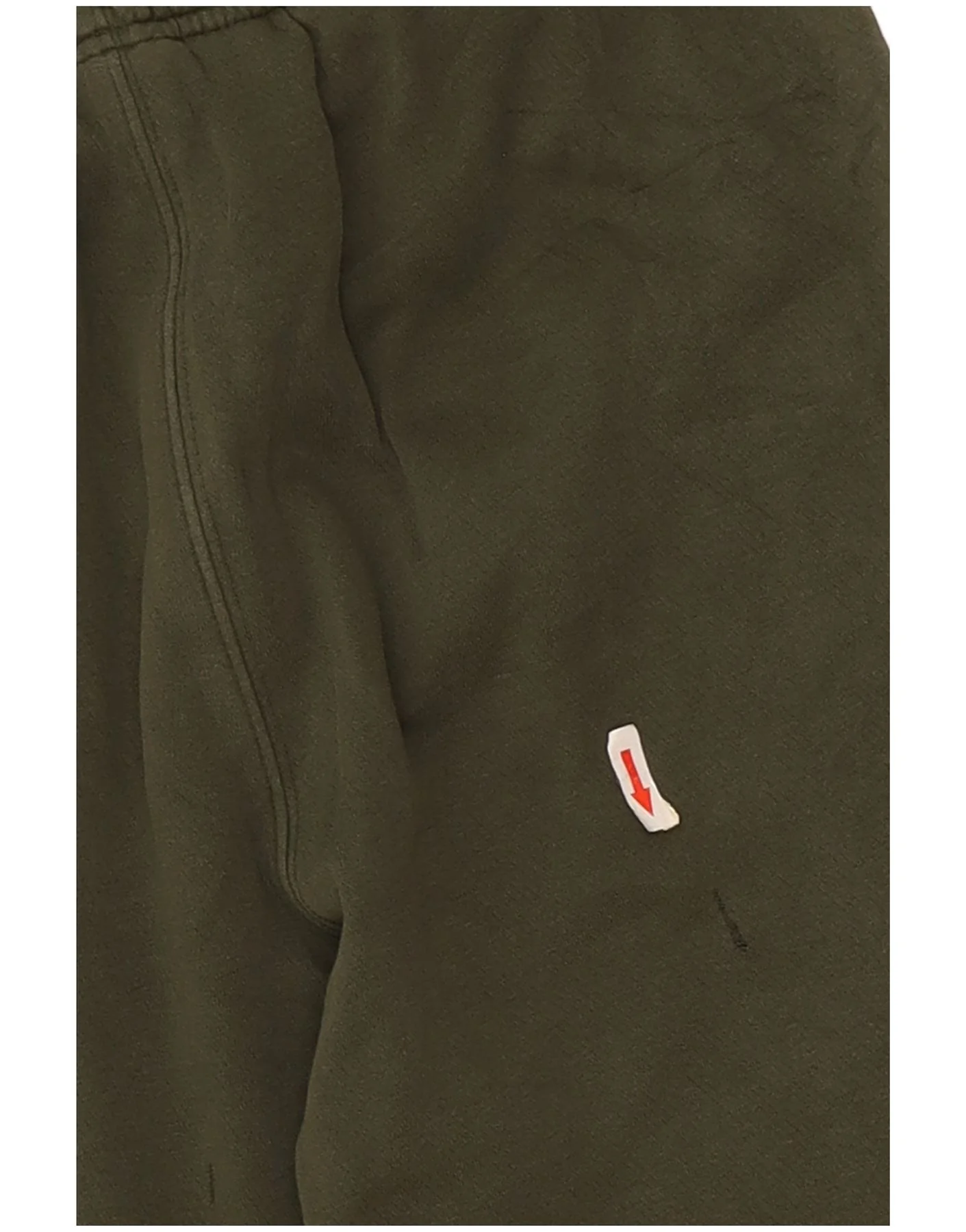 Adidas Boys Tracksuit Trousers Joggers 13-14 Years Khaki Colourblock - Image 3