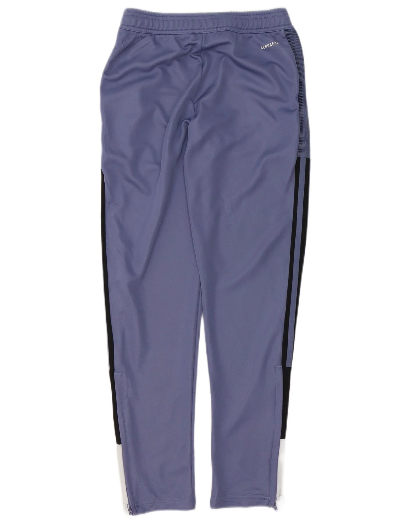 Adidas Girls Aeroready Tracksuit Trousers 11-12 Years Purple Colourblock - Image 2