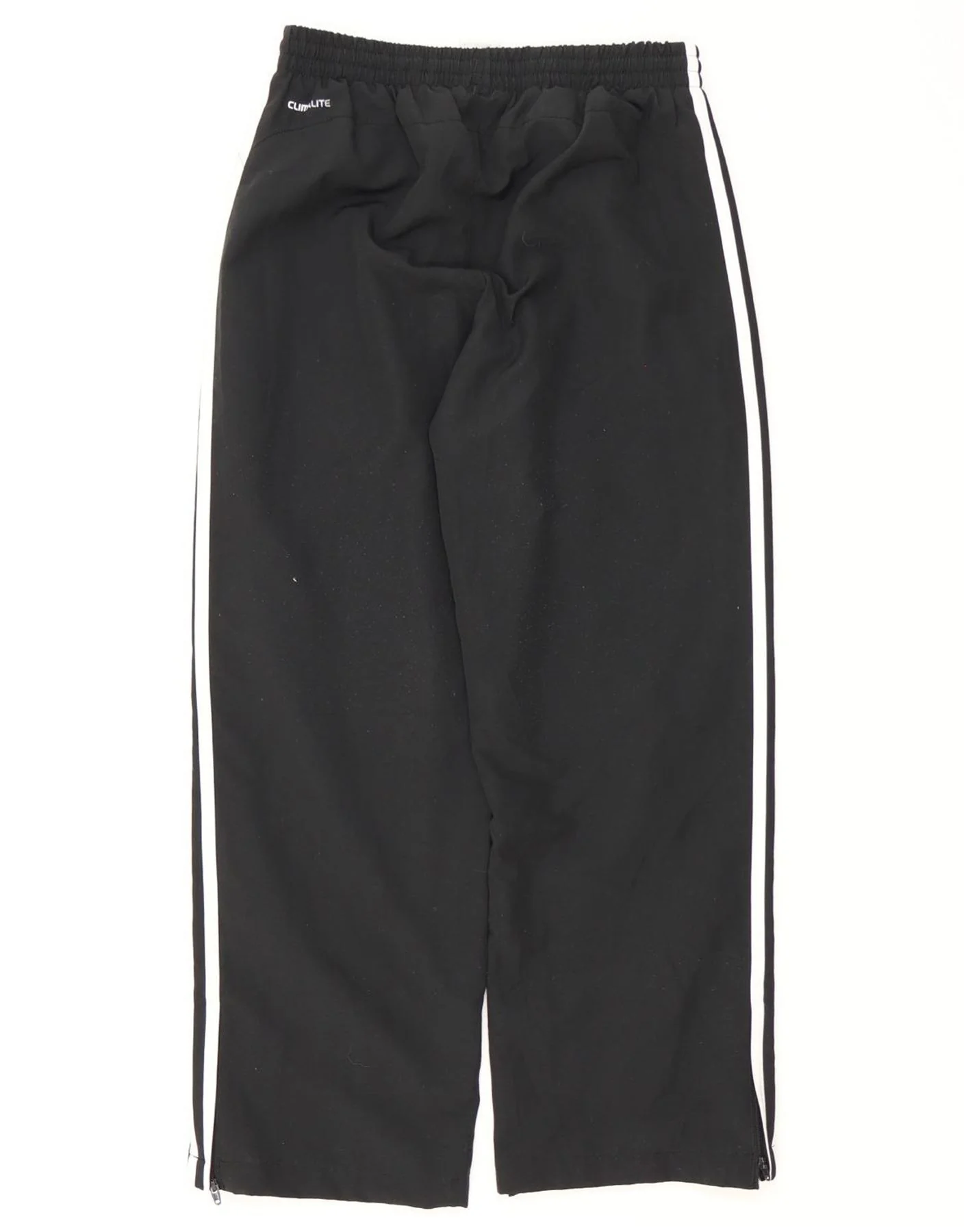 Adidas Girls Climalite Tracksuit Trousers 15-16 Years Black Polyester - Image 2