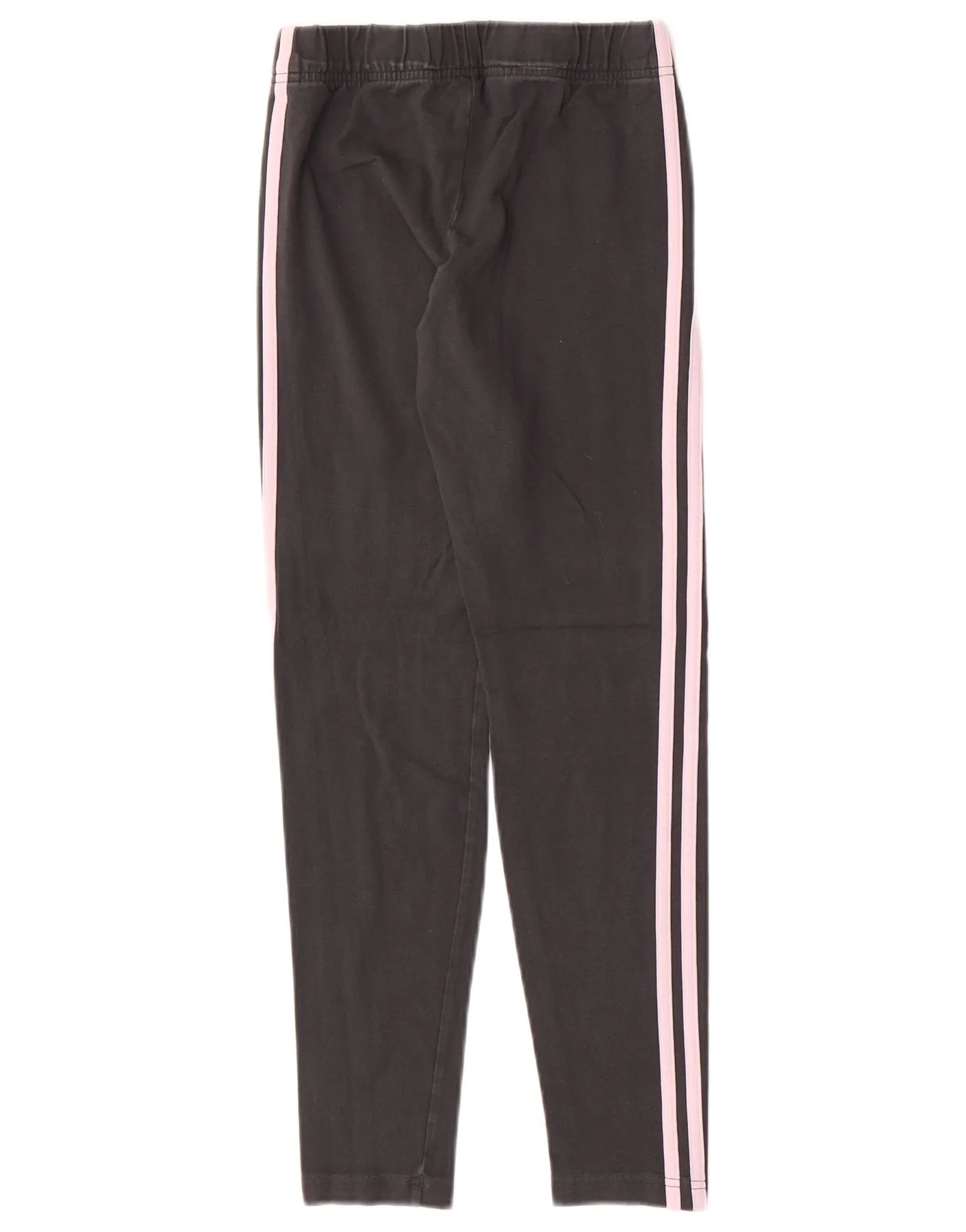 Adidas Girls Leggings 14-15 Years Grey Cotton - Image 2