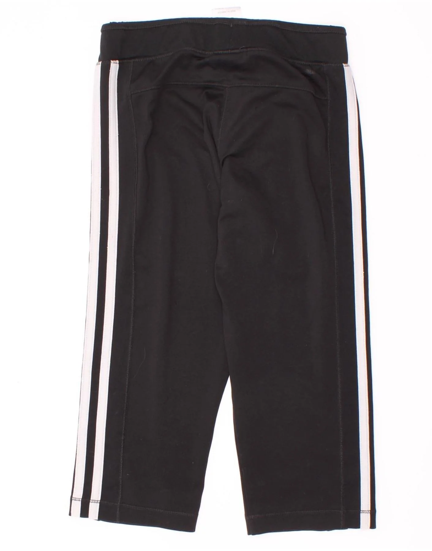ADIDAS Girls Leggings 9-10 Years Black Polyester - Image 2