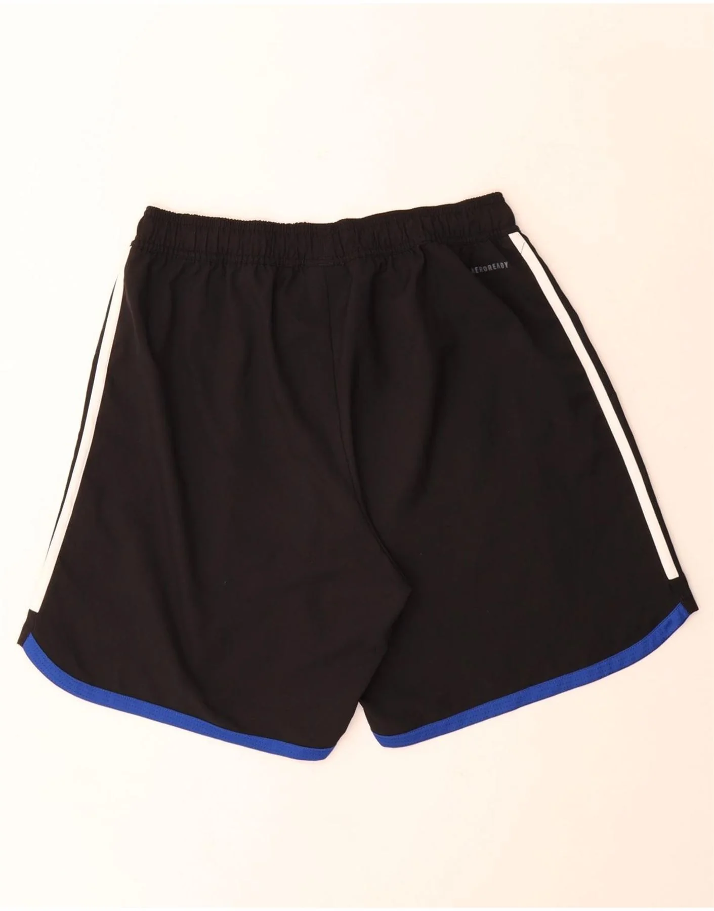 Adidas Mens Aeroready Graphic Sport Shorts Large Black Polyester - Image 2