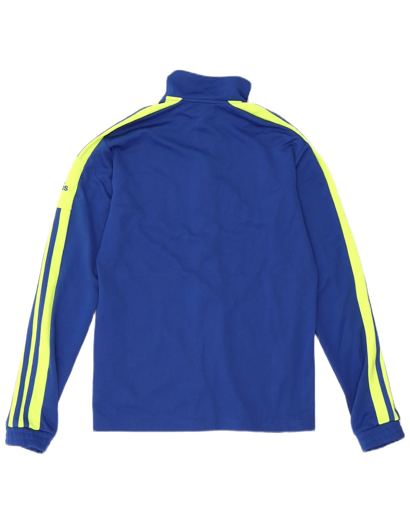 Adidas Mens Aeroready Graphic Tracksuit Top Jacket Small Blue Colourblock - Image 2