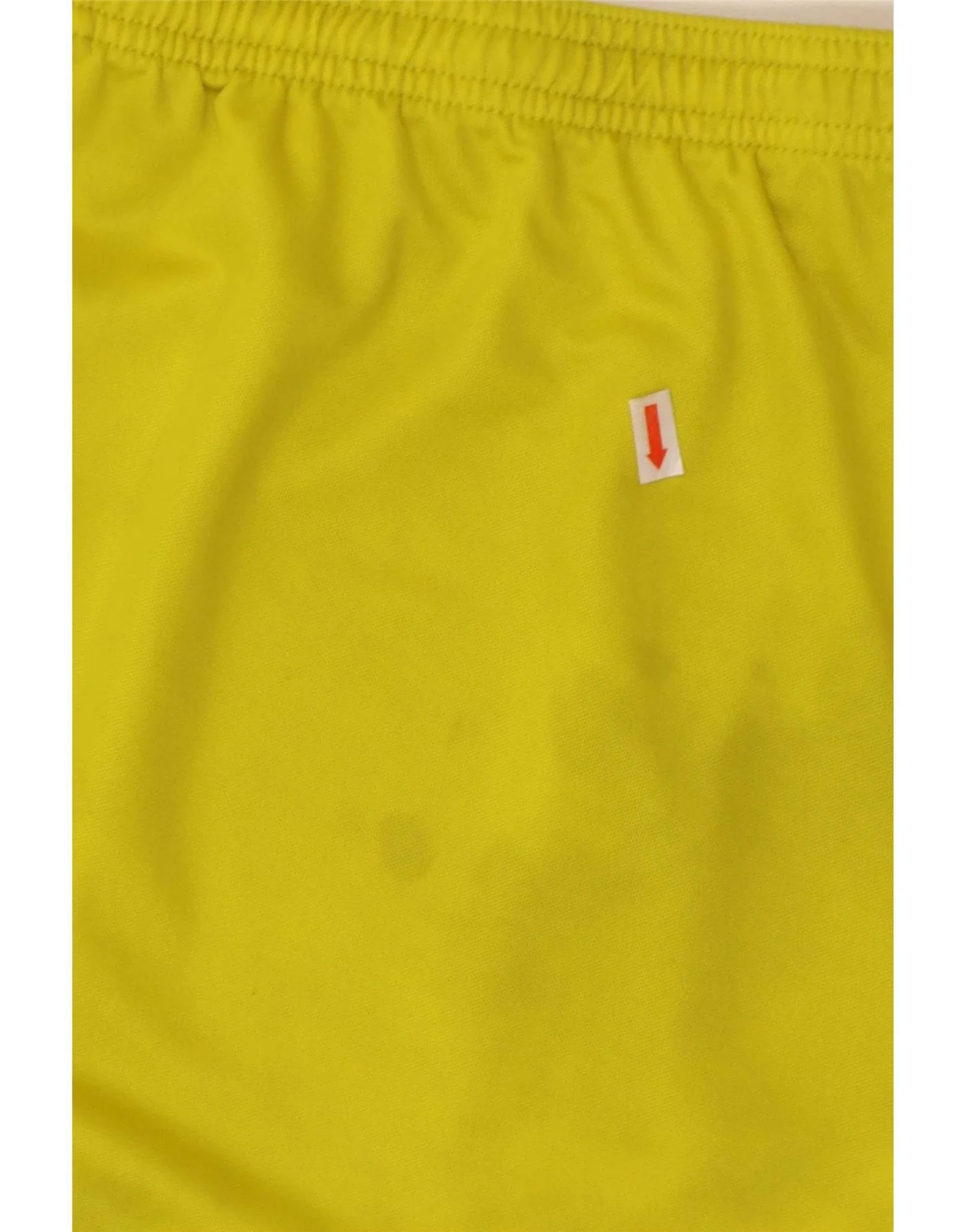 Adidas Mens Aeroready Sport Shorts 2XL Yellow Polyester - Image 3