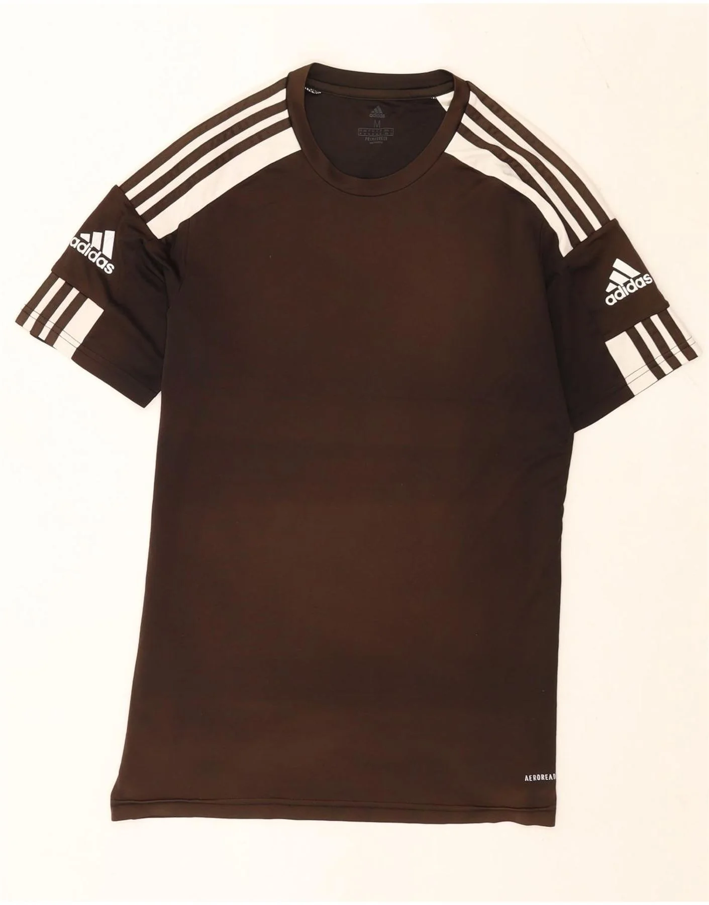 Adidas Mens Aeroready T-Shirt Top Medium Black Colourblock