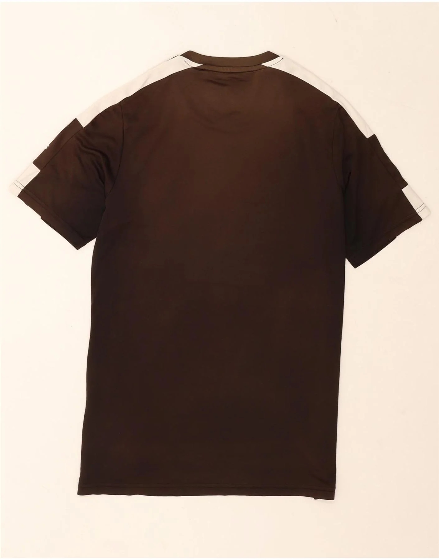 Adidas Mens Aeroready T-Shirt Top Medium Black Colourblock - Image 2