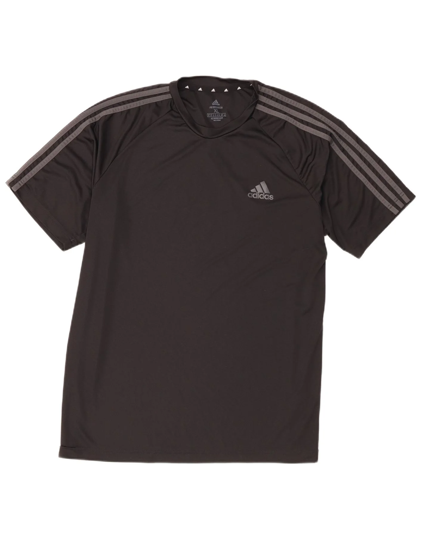 Adidas Mens Aeroready T-Shirt Top XL Black Polyester
