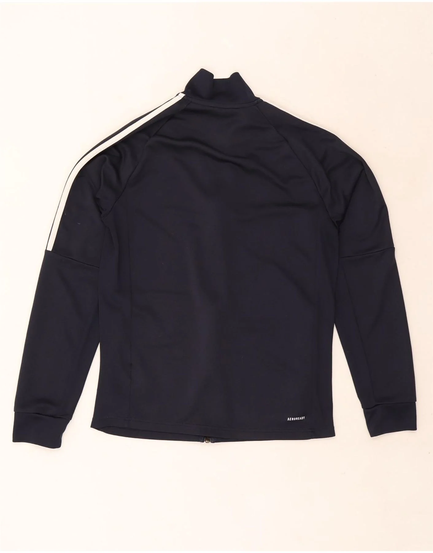Adidas Mens Aeroready Tracksuit Top Jacket UK 40/42 Medium Navy Blue - Image 2