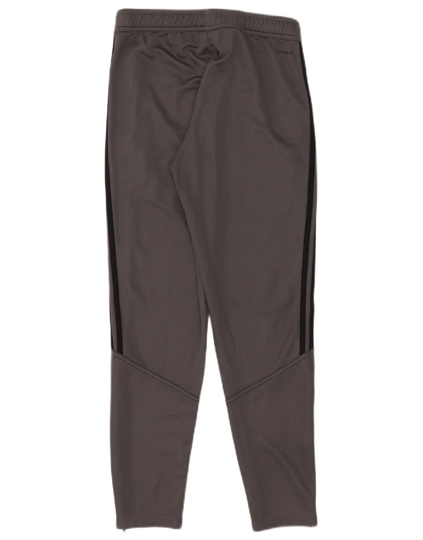 Adidas Mens Aeroready Tracksuit Trousers Medium Grey Polyester - Image 2