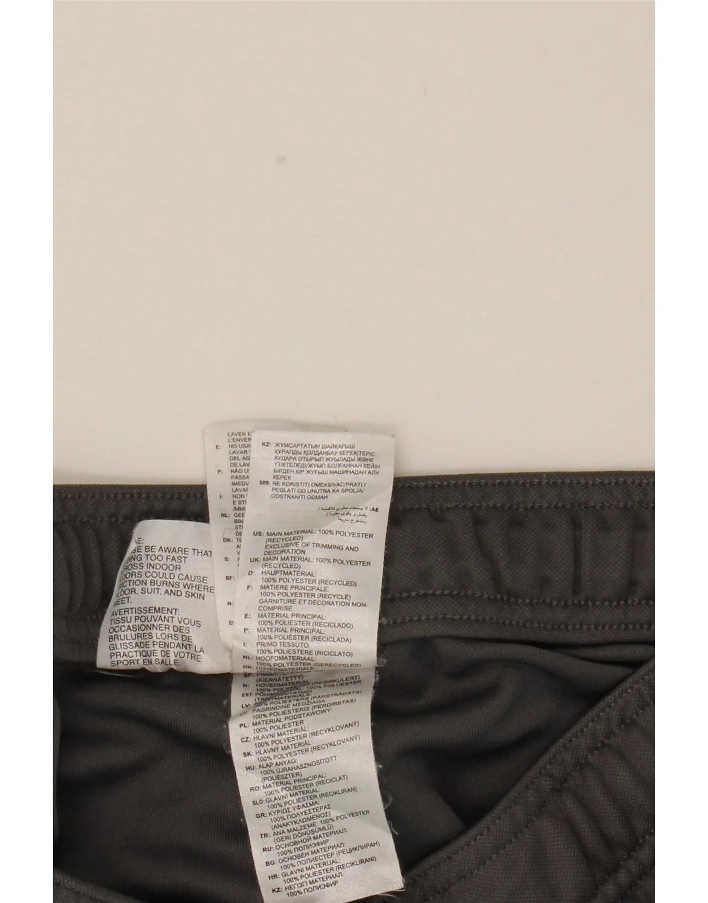 Adidas Mens Aeroready Tracksuit Trousers Medium Grey Polyester - Image 3