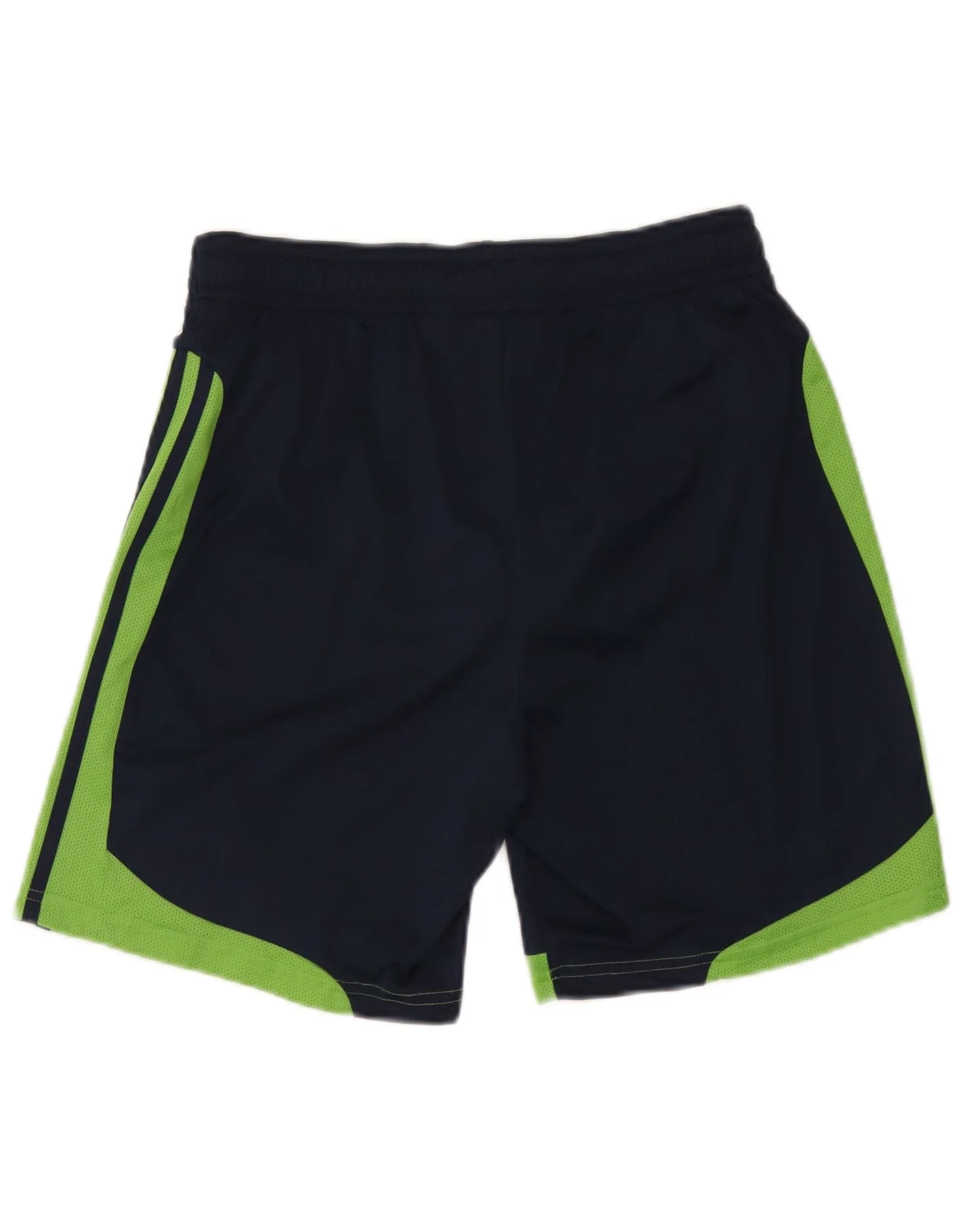 Adidas Mens Clima 365 Sport Shorts Medium Navy Blue Colourblock Polyester - Image 2