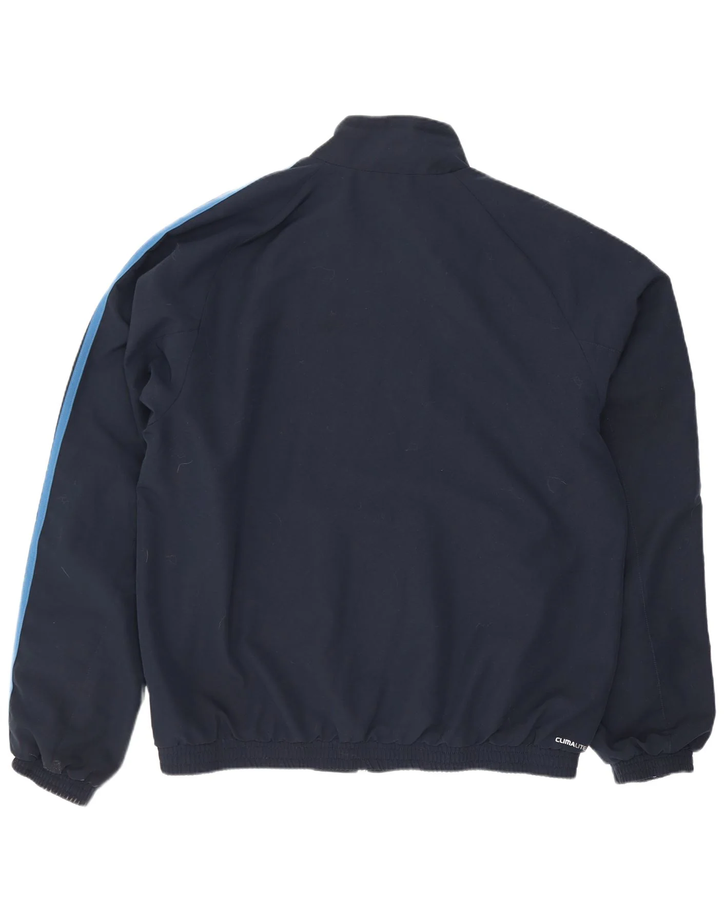 Adidas Mens Clima 365 Tracksuit Top Jacket Large Navy Blue Polyester Sports - Image 2