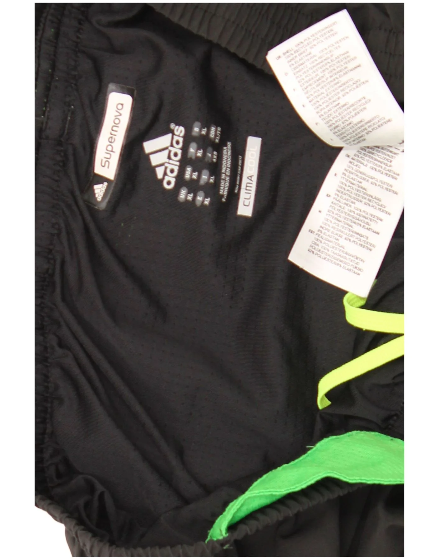 Adidas Mens Climacool Sport Shorts XL Black Polyester - Image 5