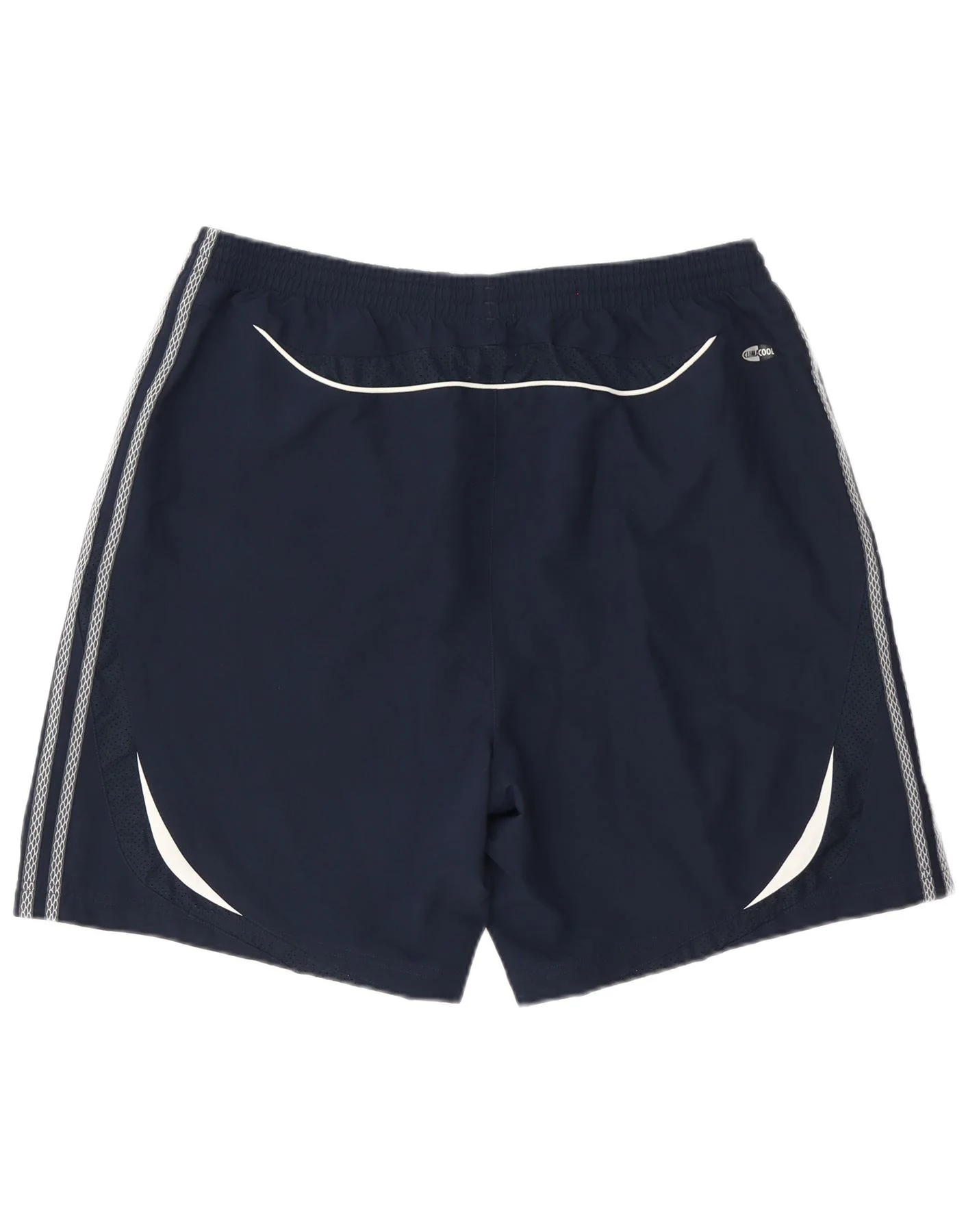 Adidas Mens Climacool Sport Shorts XL Navy Blue Colourblock Polyester - Image 2