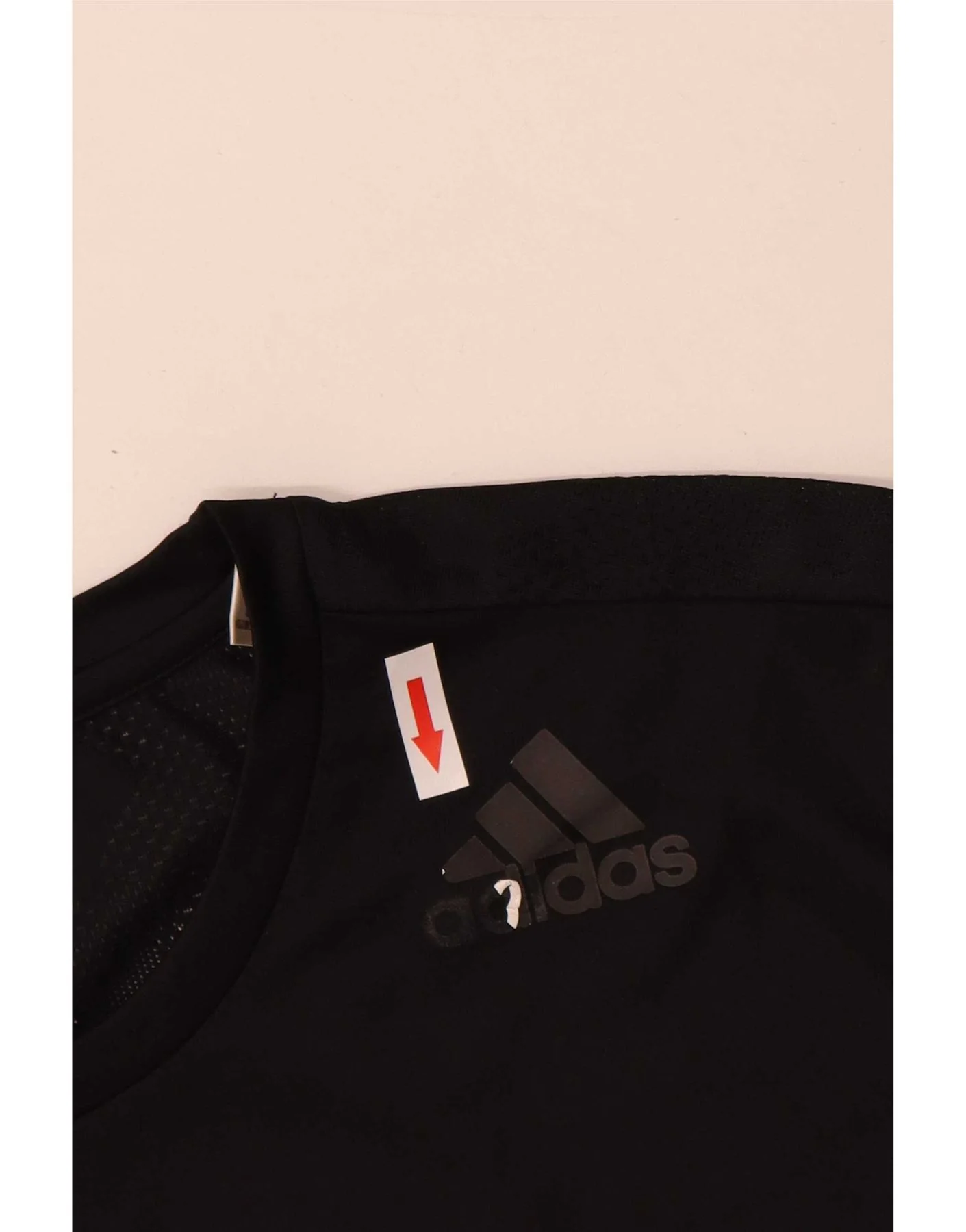 Adidas Mens Climacool T-Shirt Top Large Black Polyester - Image 3