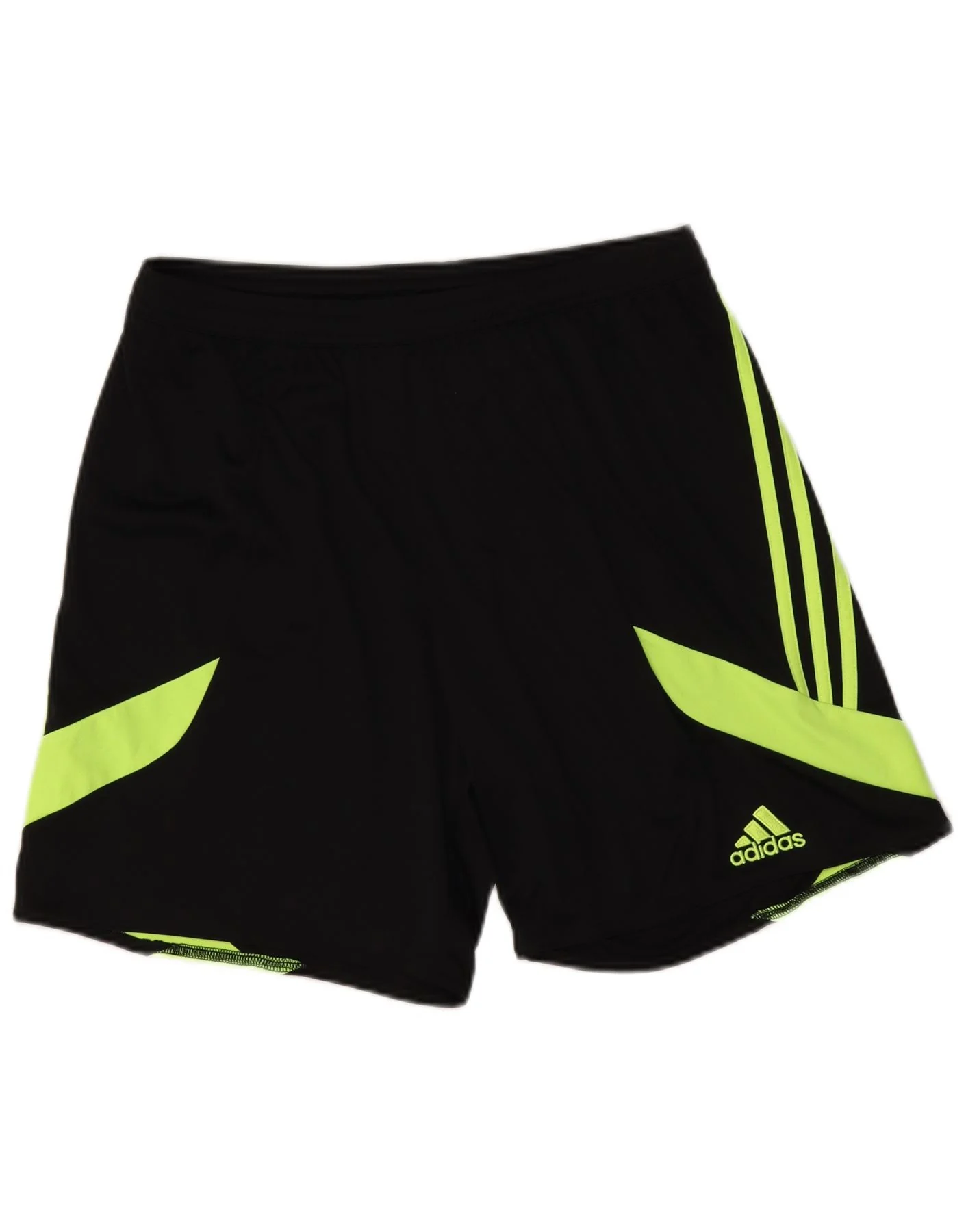 Adidas Mens Climalite Sport Shorts Large Black Colourblock Polyester